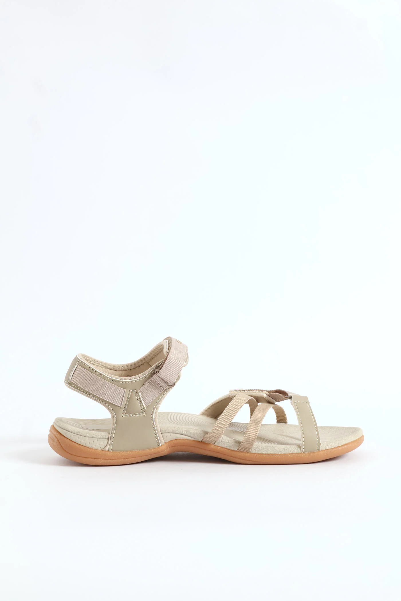 Anselia Strap Sandal - Taupe - Image 2