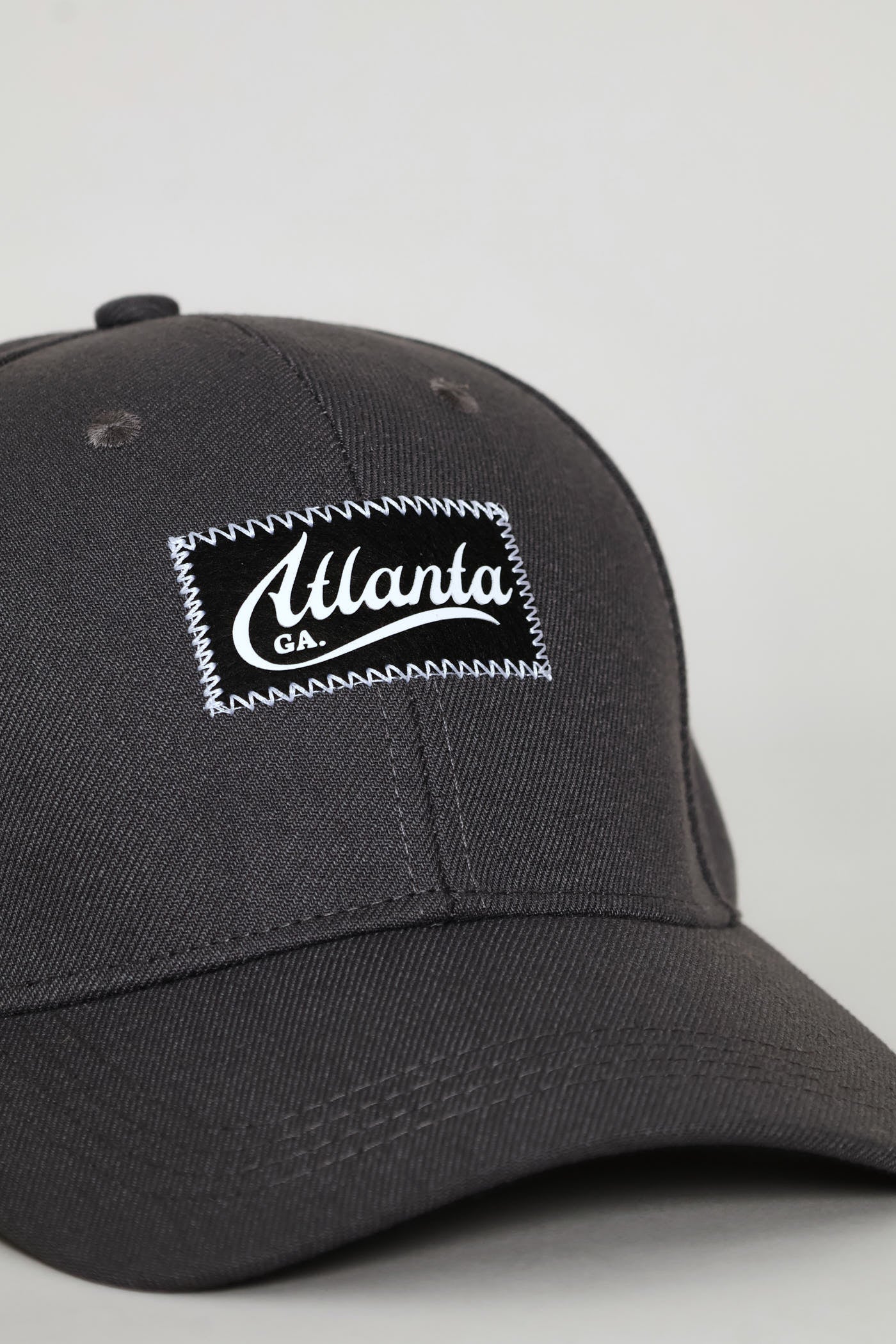 Applique Cap - Charcoal - Image 2