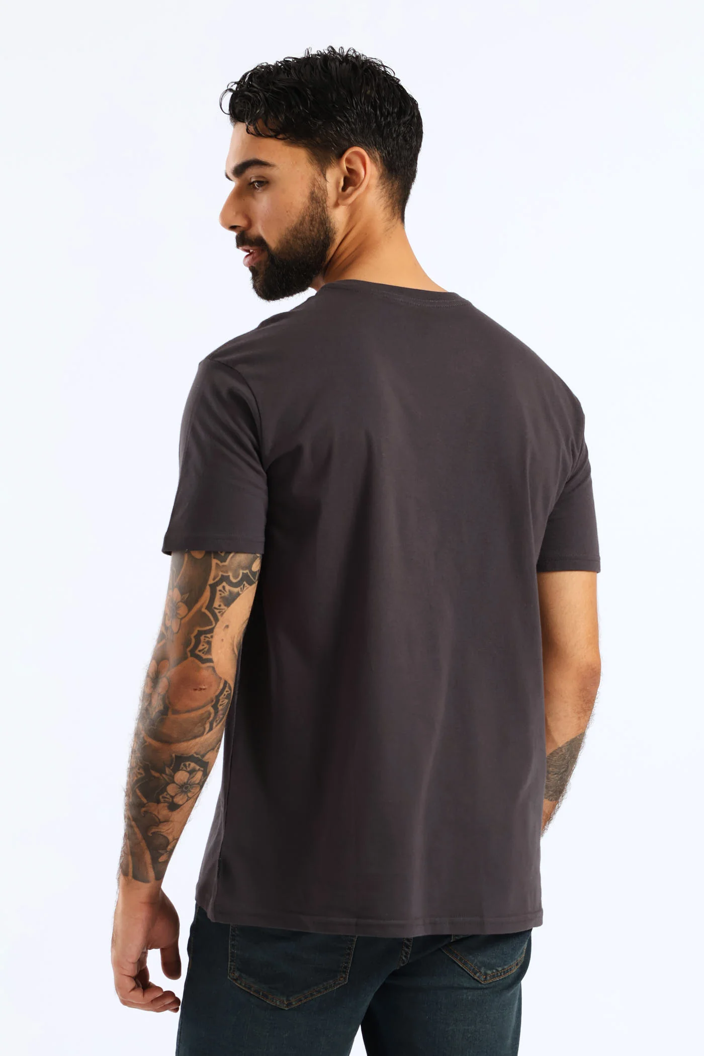 Arch Wave Tee - Black - Image 4