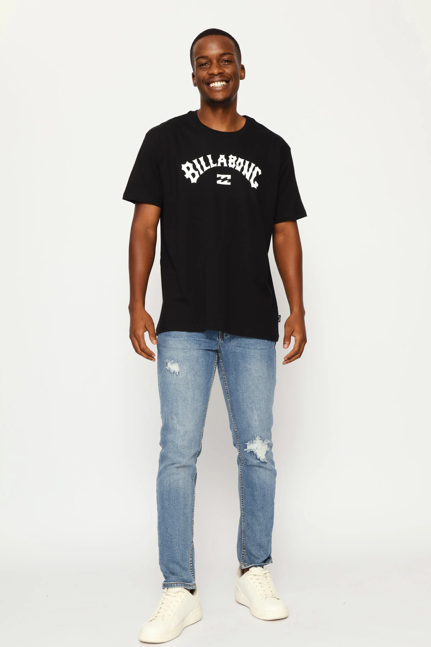 Arch Wave Tee - Black - Image 5