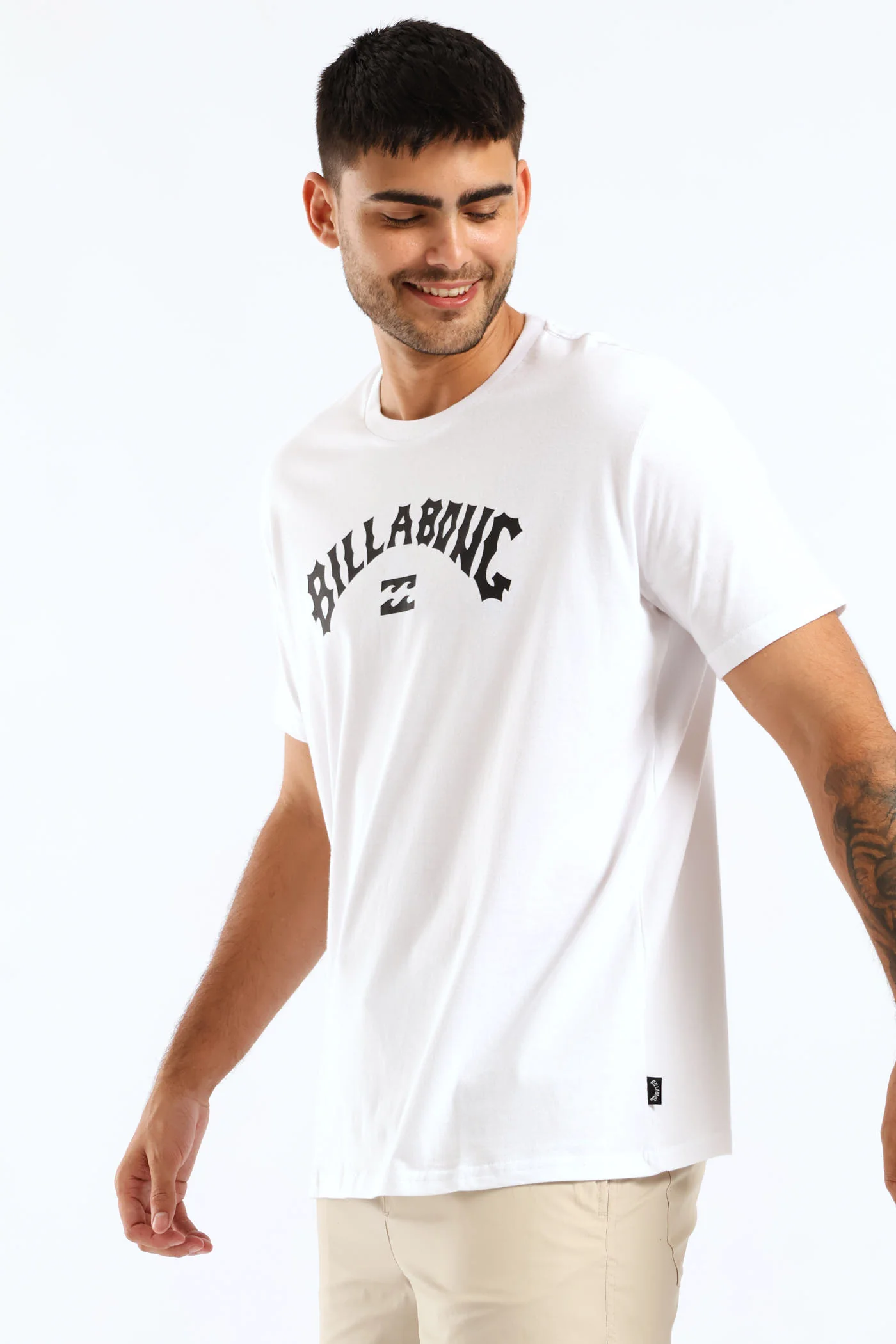 Arch Wave Tee - White - Image 3