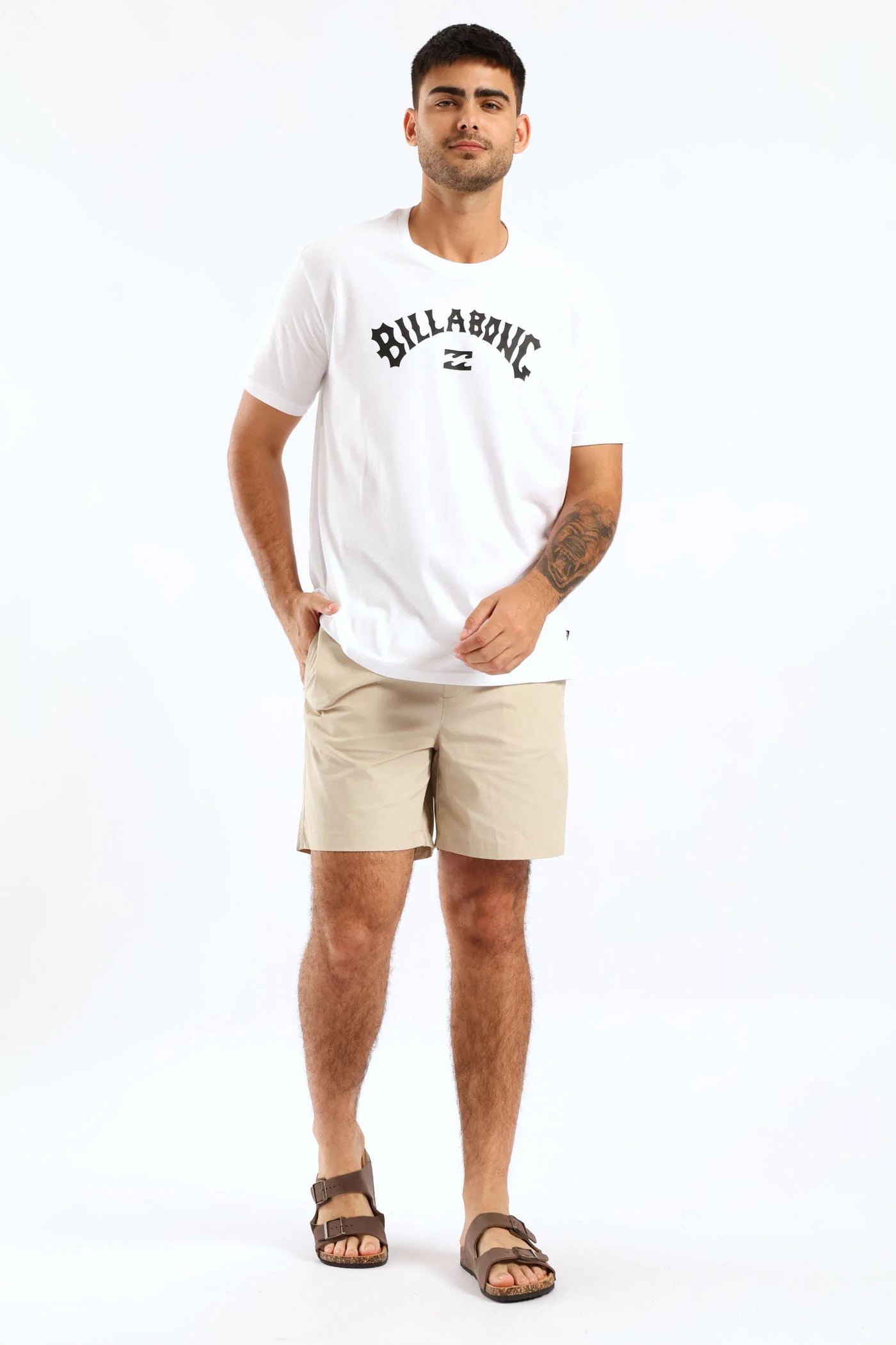Arch Wave Tee - White - Image 5