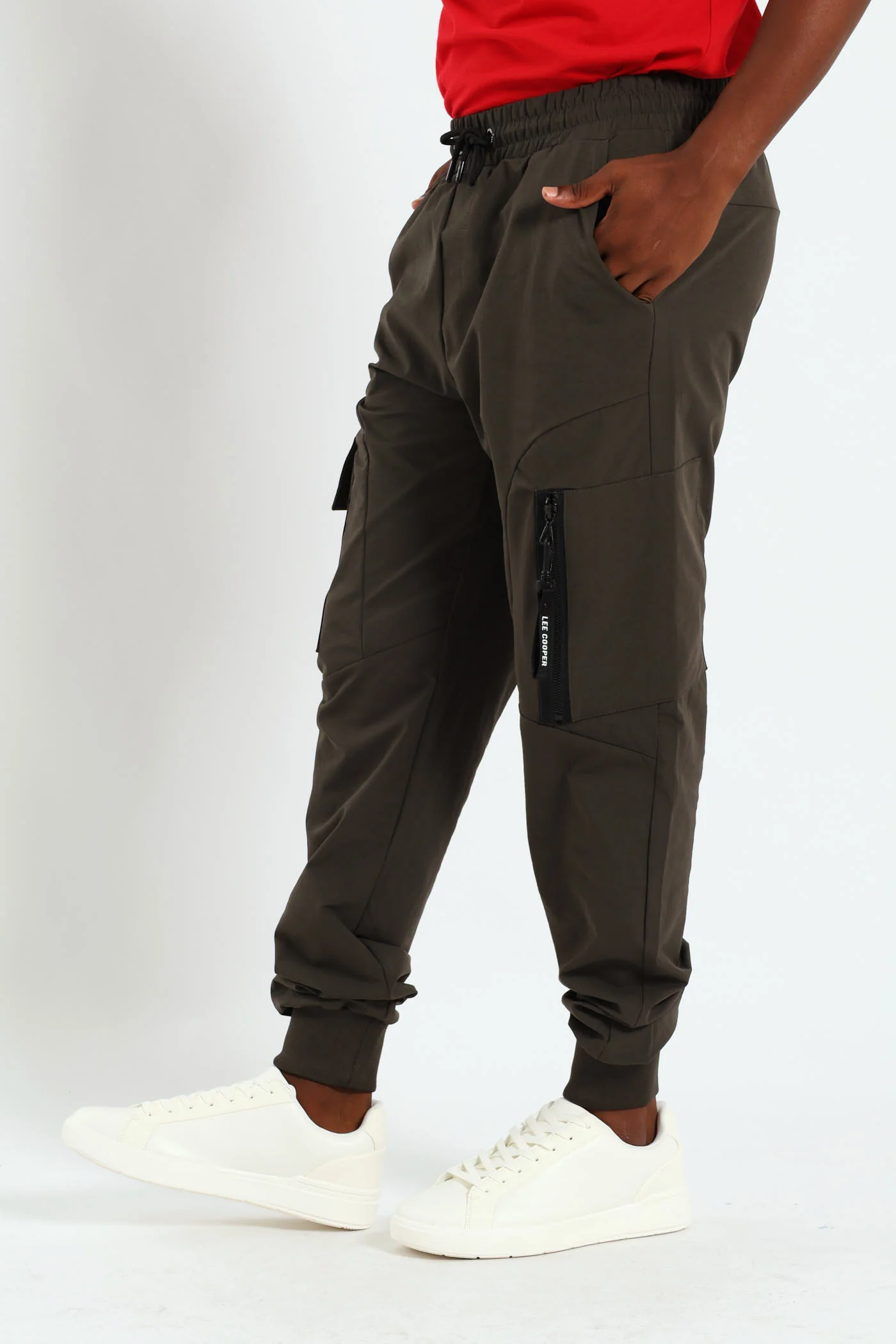 Archie Nylon Jogger - Fatigue - Image 3