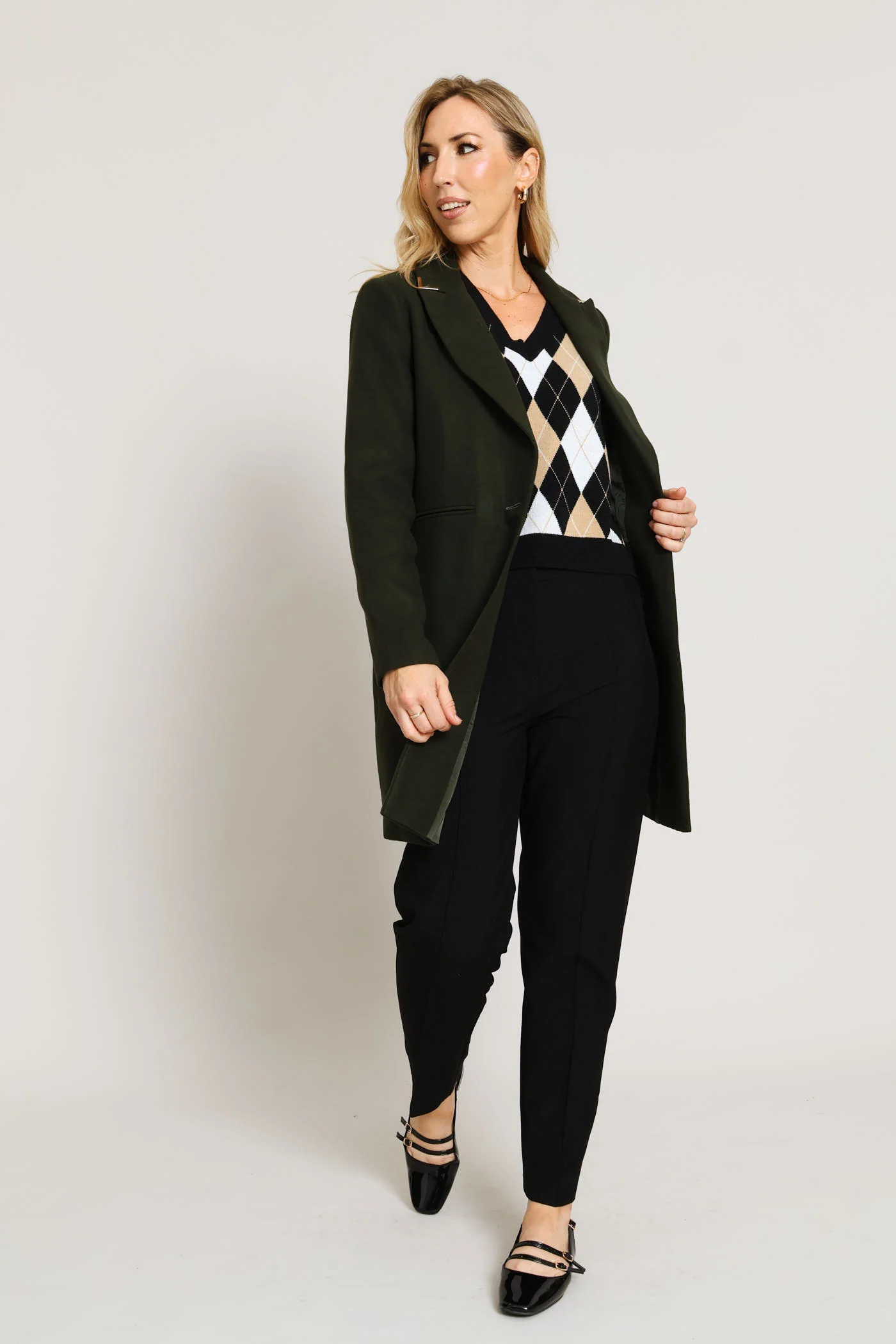 Argyle Vest - Neutral - Image 5