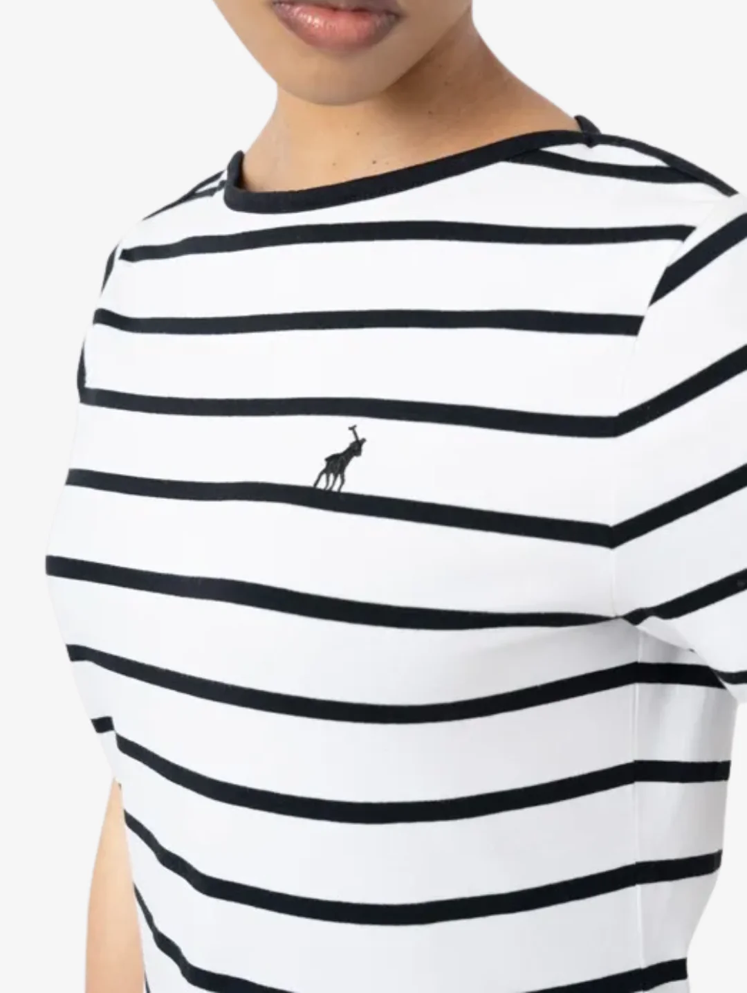 Ariana T-Shirt - Black/White - Image 2