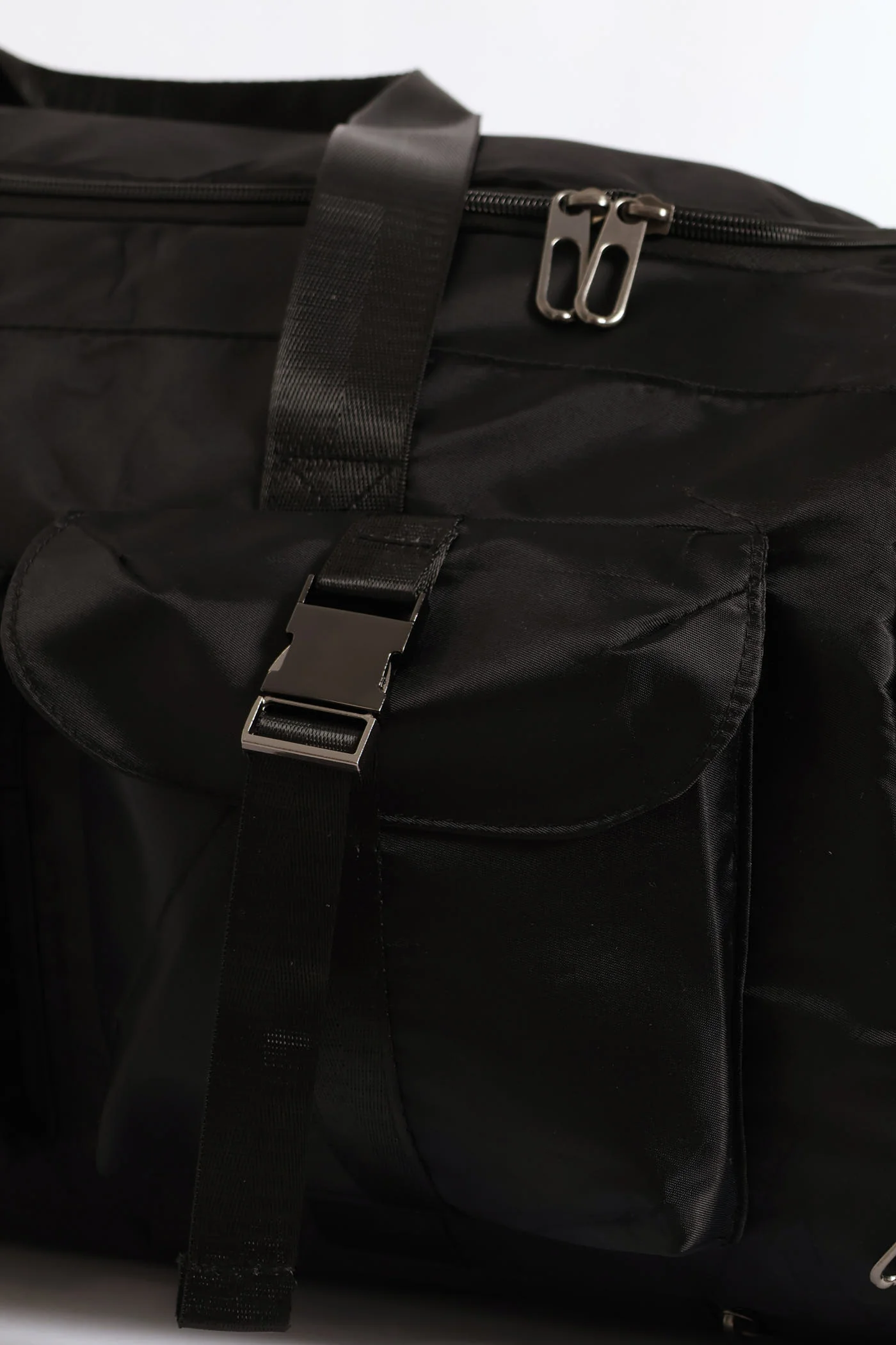 Armour Duffle Backpack - Black - Image 5