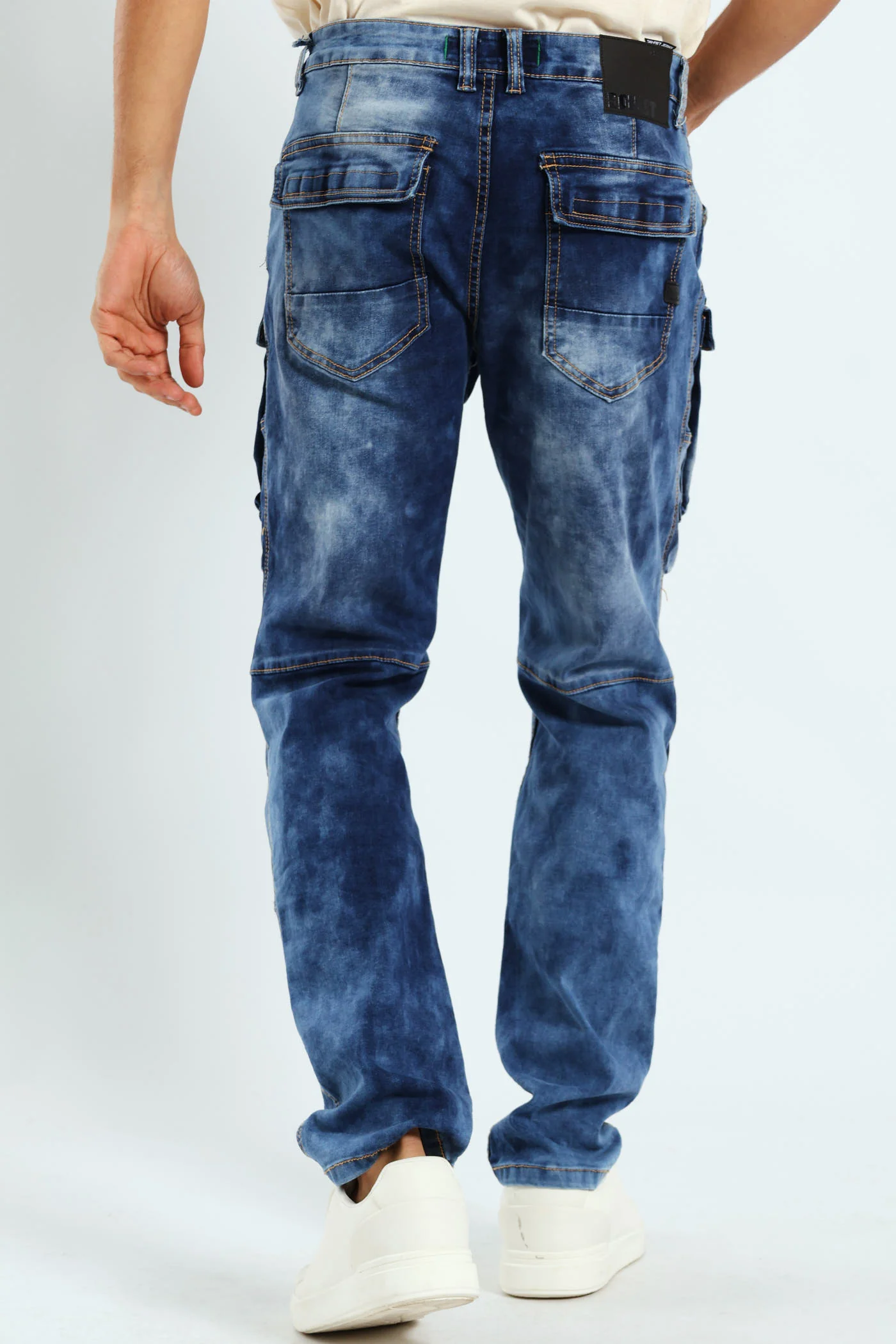 Arsenal Cargo Pocket Denim - Indigo - Image 4