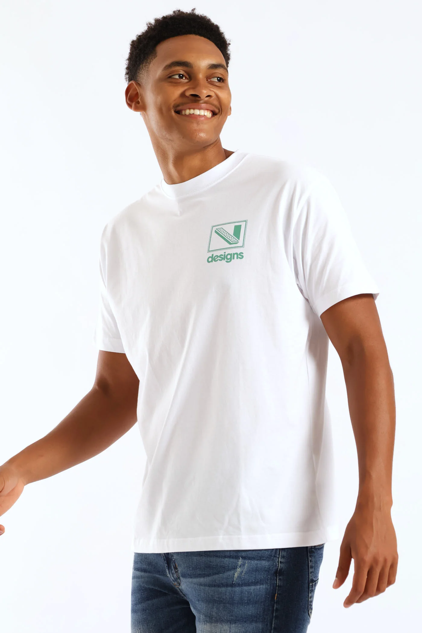 Art Production Tee - White - Image 3