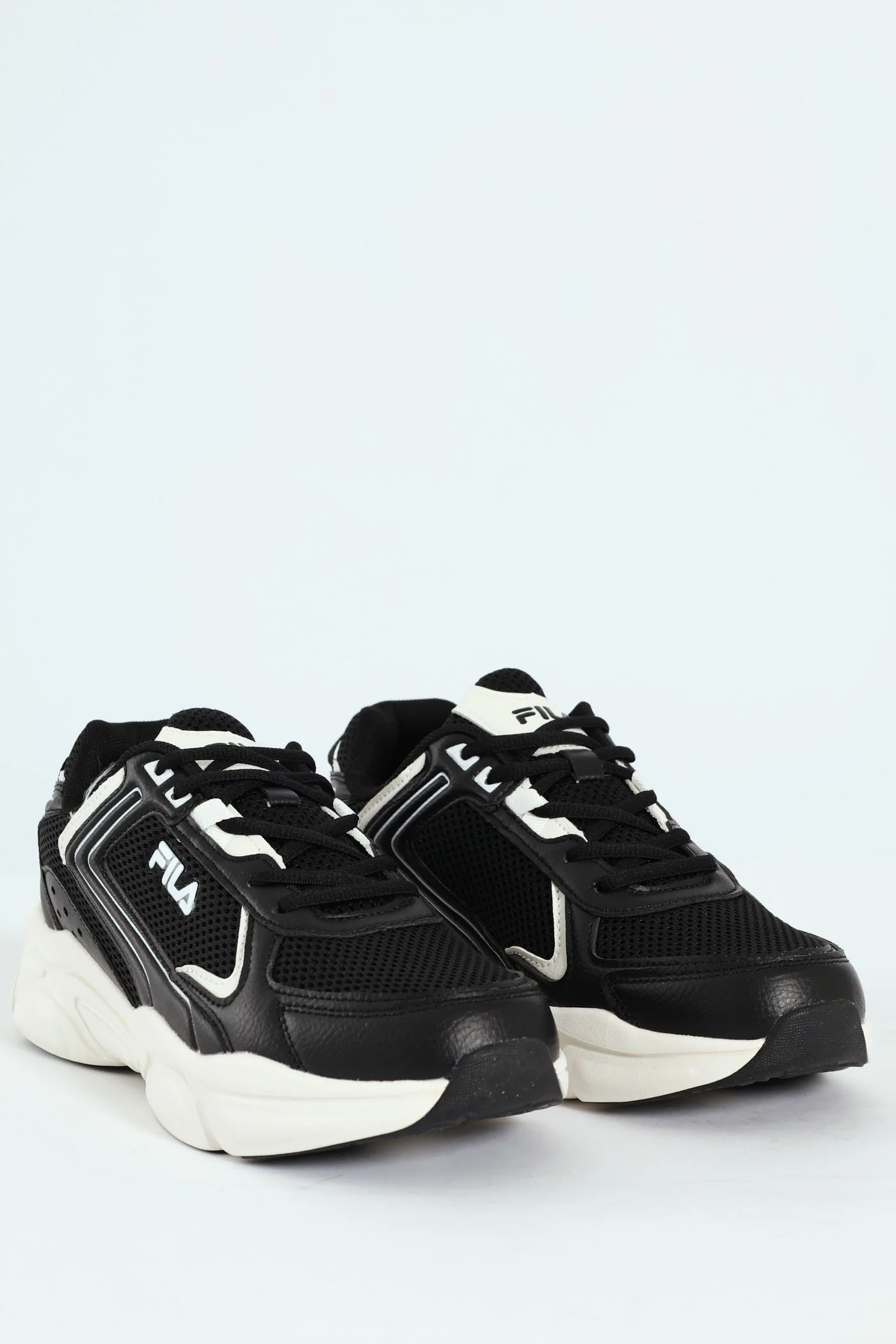 Arturo Lace Up Trainer - Black/White - Image 5