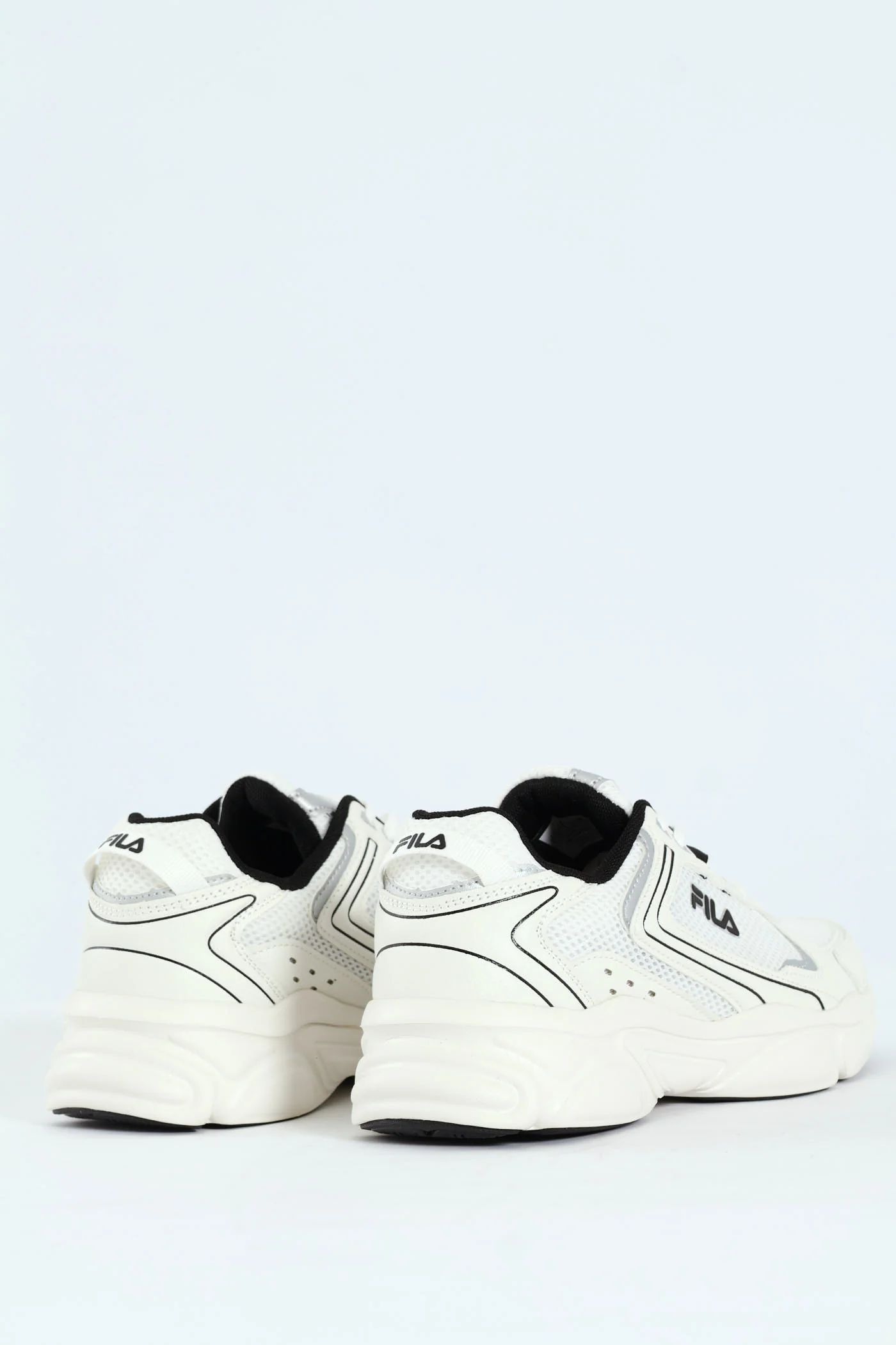 Arturo Lace Up Trainer - White/Black - Image 4