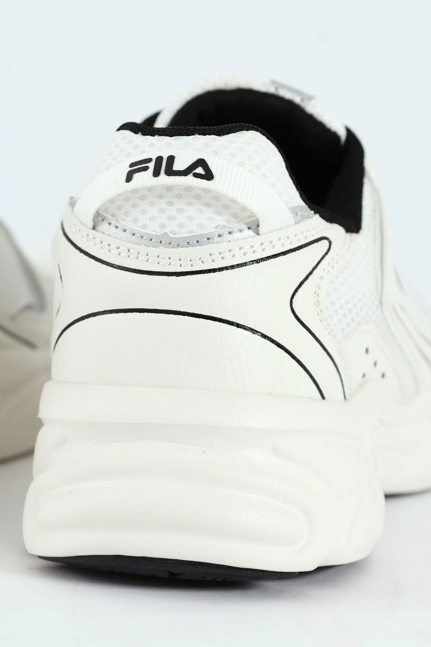 Arturo Lace Up Trainer - White/Black - Image 5