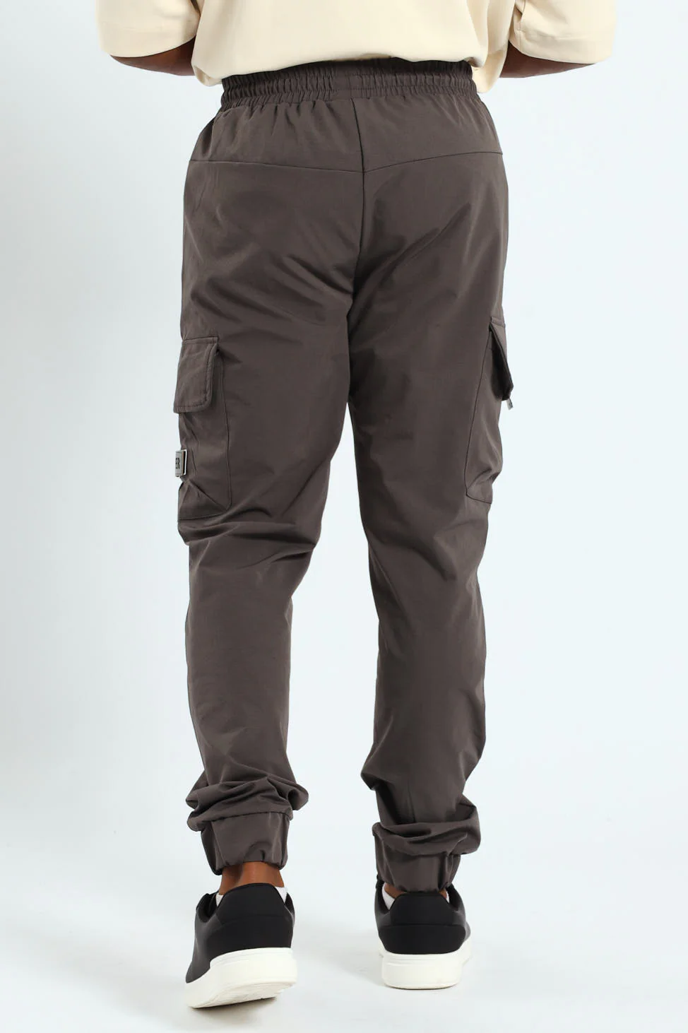 Asher Nylon Jogger - Charcoal - Image 4