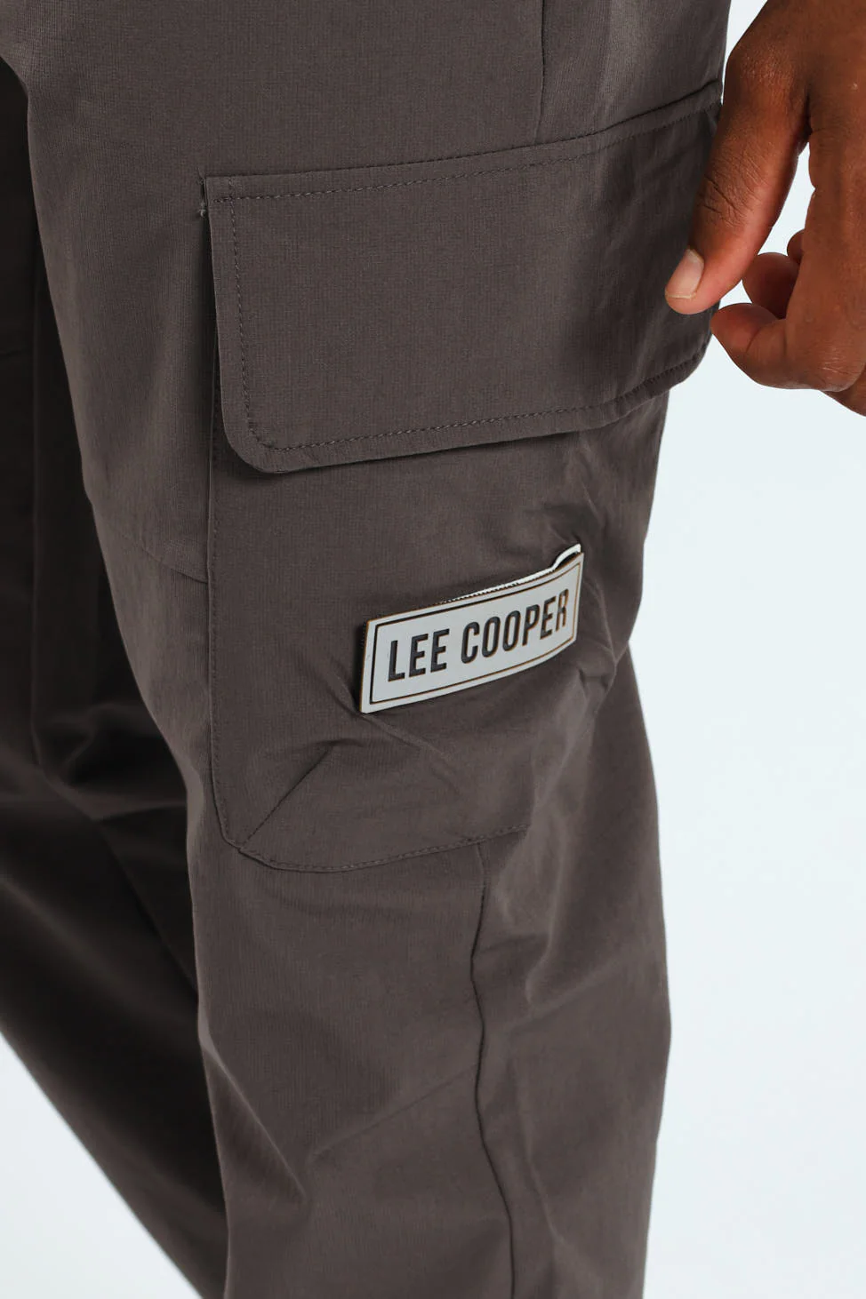 Asher Nylon Jogger - Charcoal - Image 5