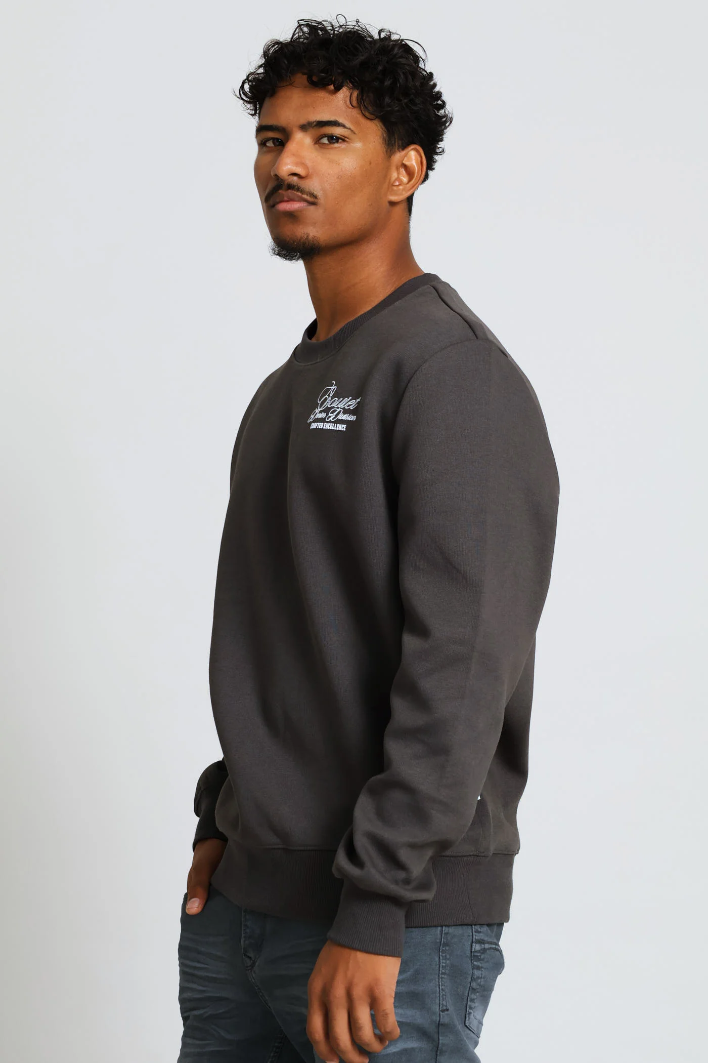 Asher Tracktop - Charcoal - Image 3