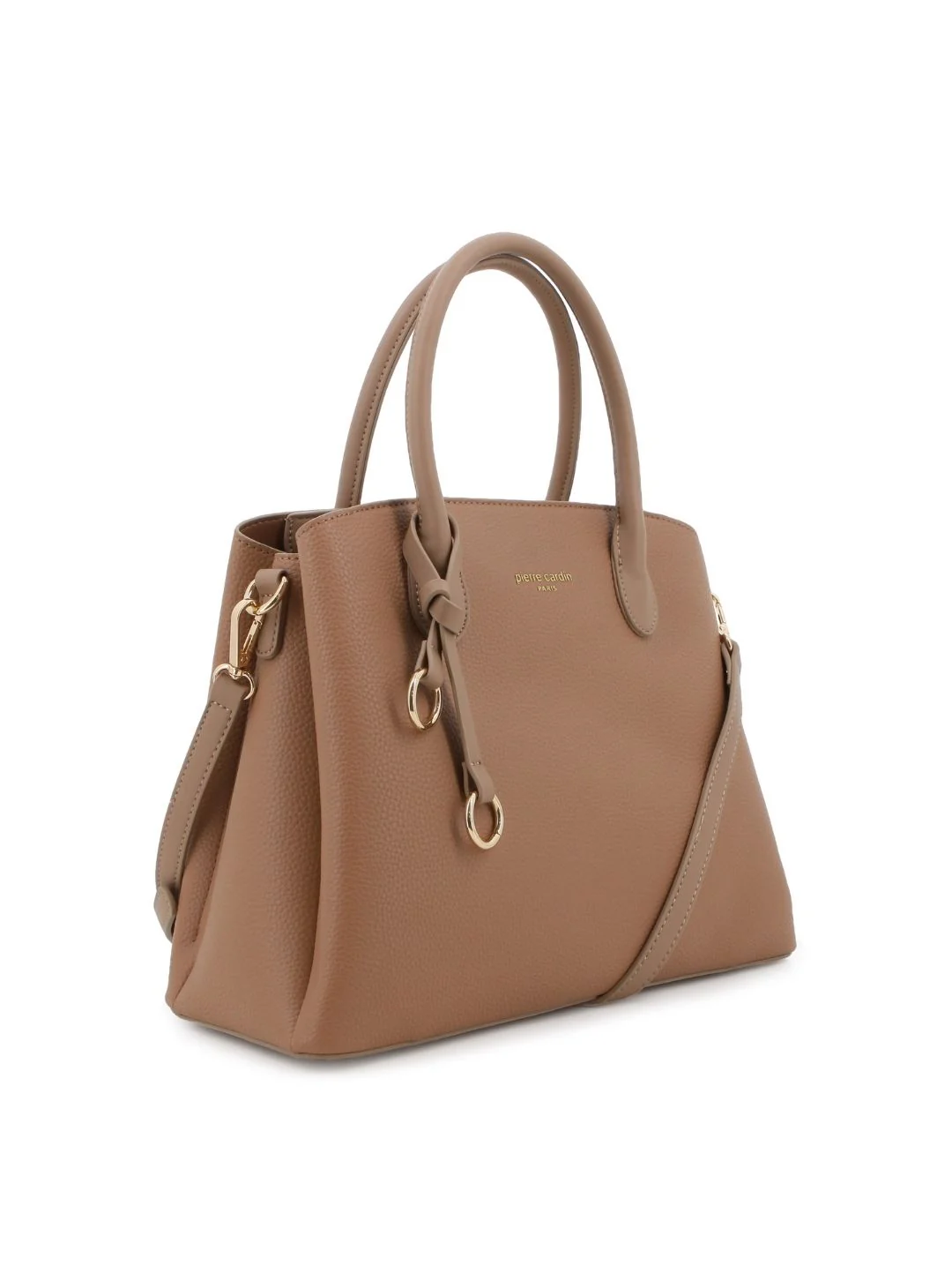 Ashlee Satchel Bag - Taupe - Image 4