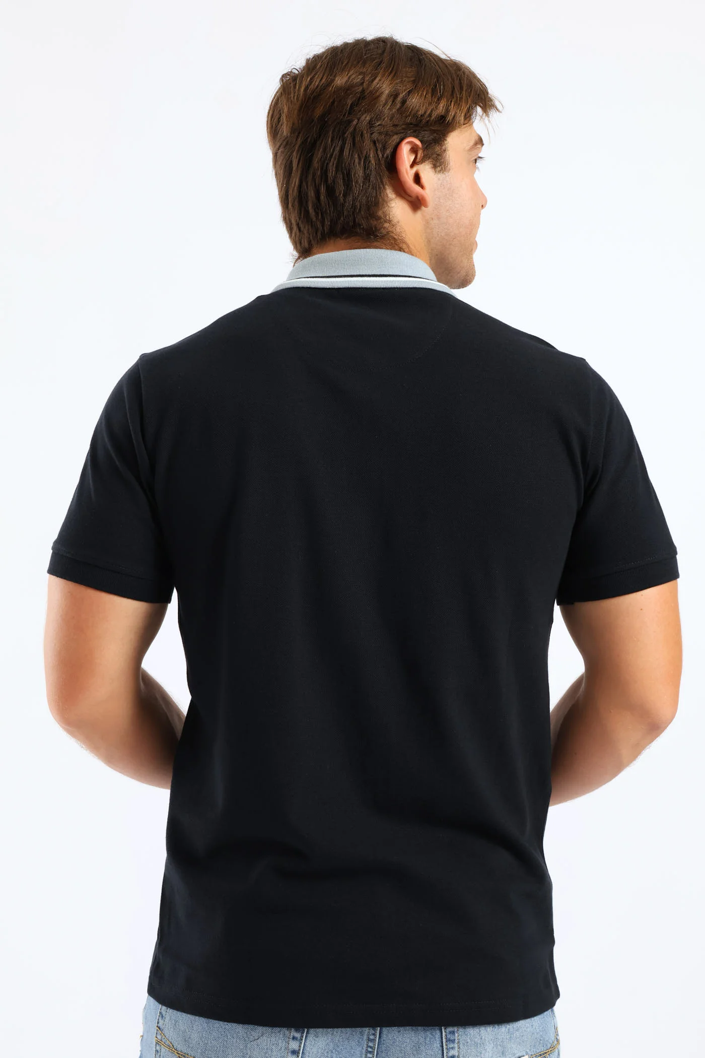 Ashton Golfer - Navy - Image 4