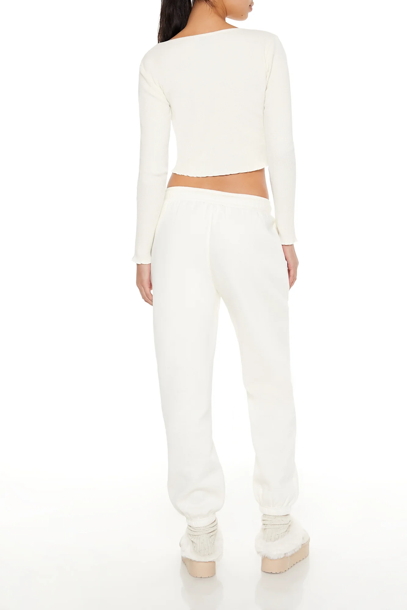 Athletic Jogger - Cream - Image 4