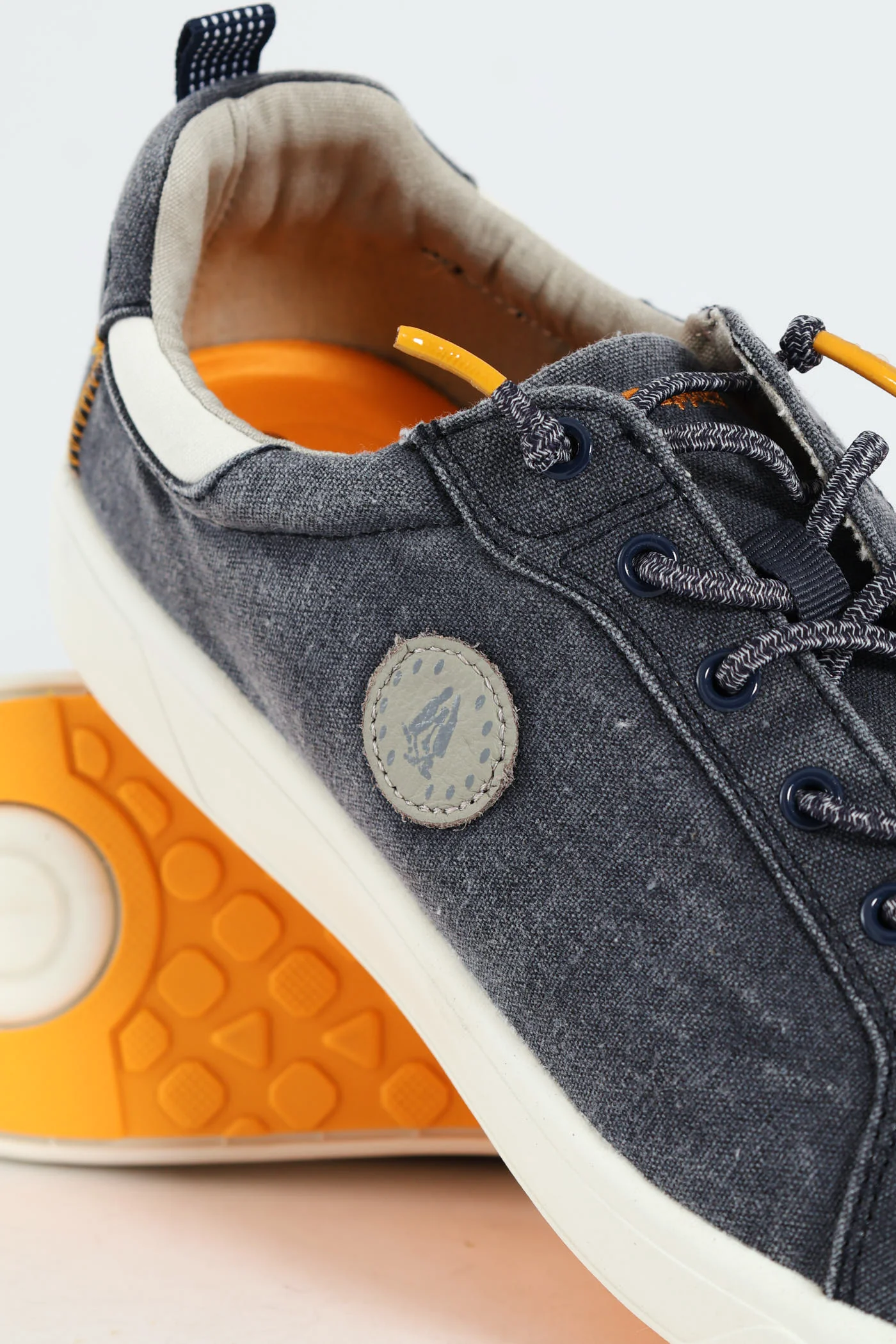 Atlas Comfort Canvas Sneaker - Navy - Image 6