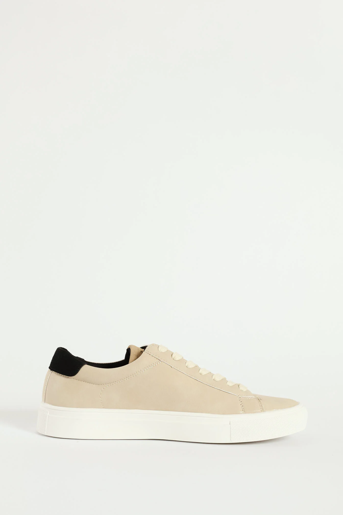 Atlas Plain Lace Up Sneaker - Stone - Image 3