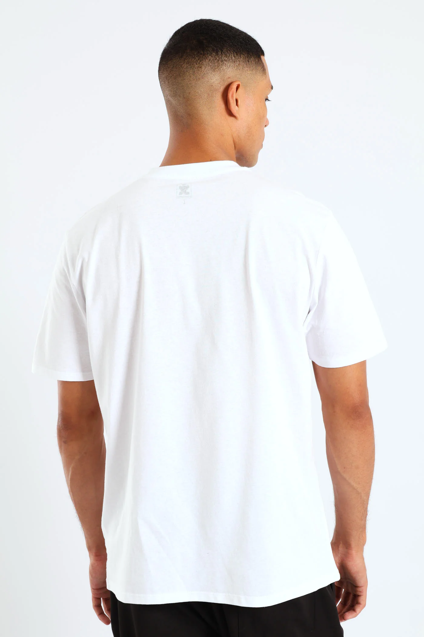 Authentic Basic Print Tee - White - Image 4