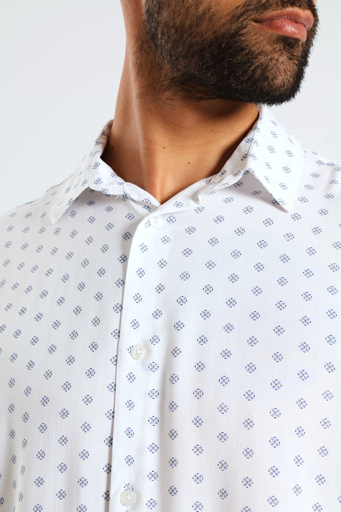 Aviator Print Shirt - White - Image 3