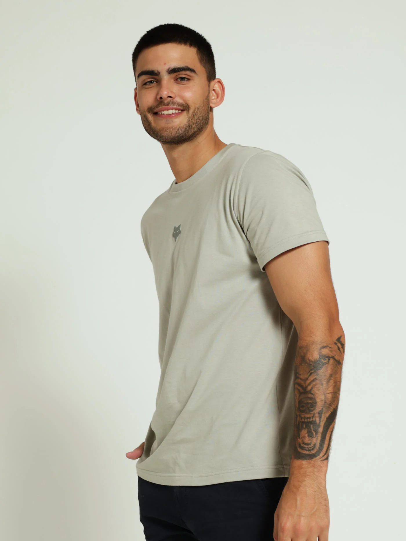 Axion 3.0 Short Sleeve Tee - Off White - Image 3