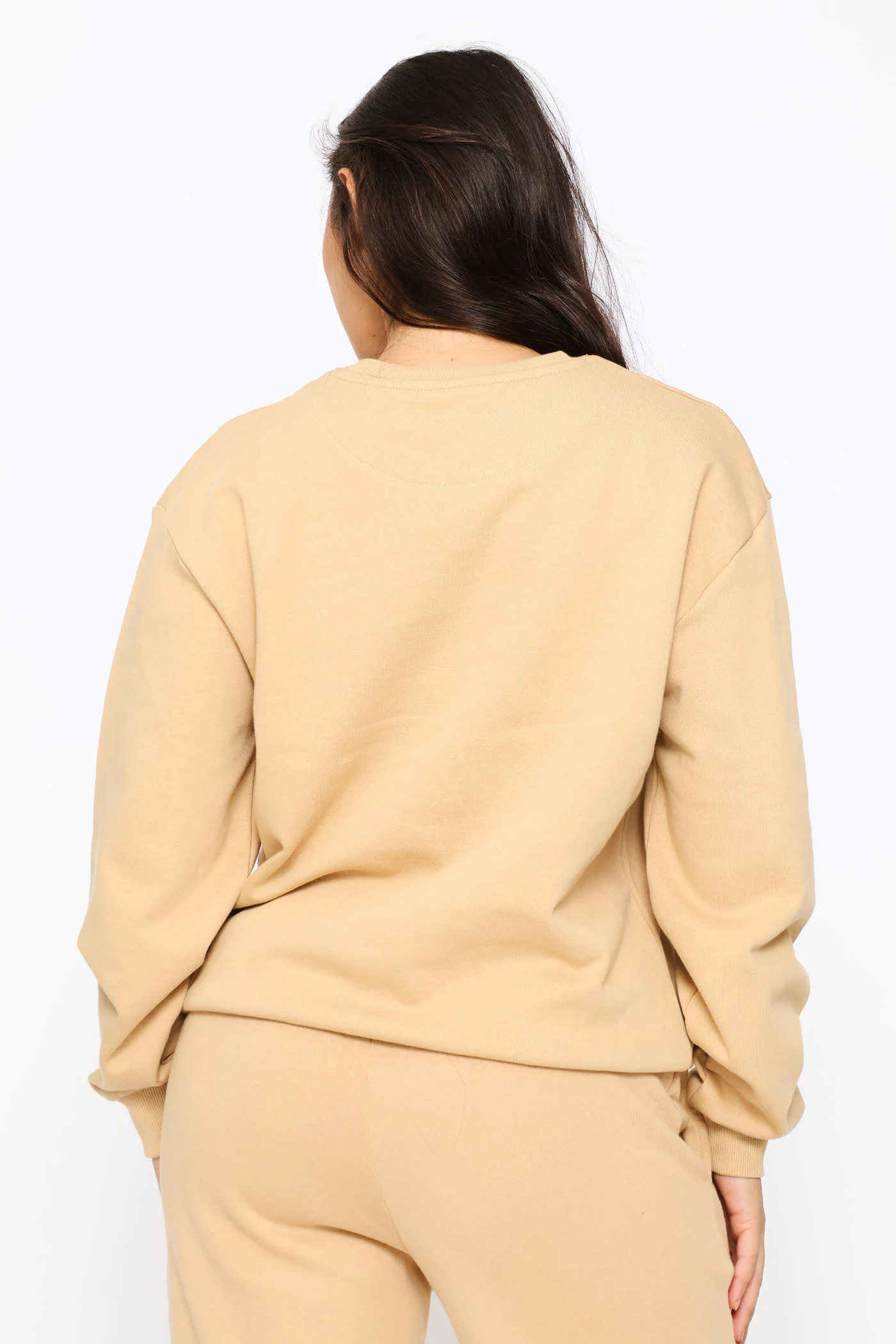 Ayanda Long Sleeve Track Top - Camel - Image 5