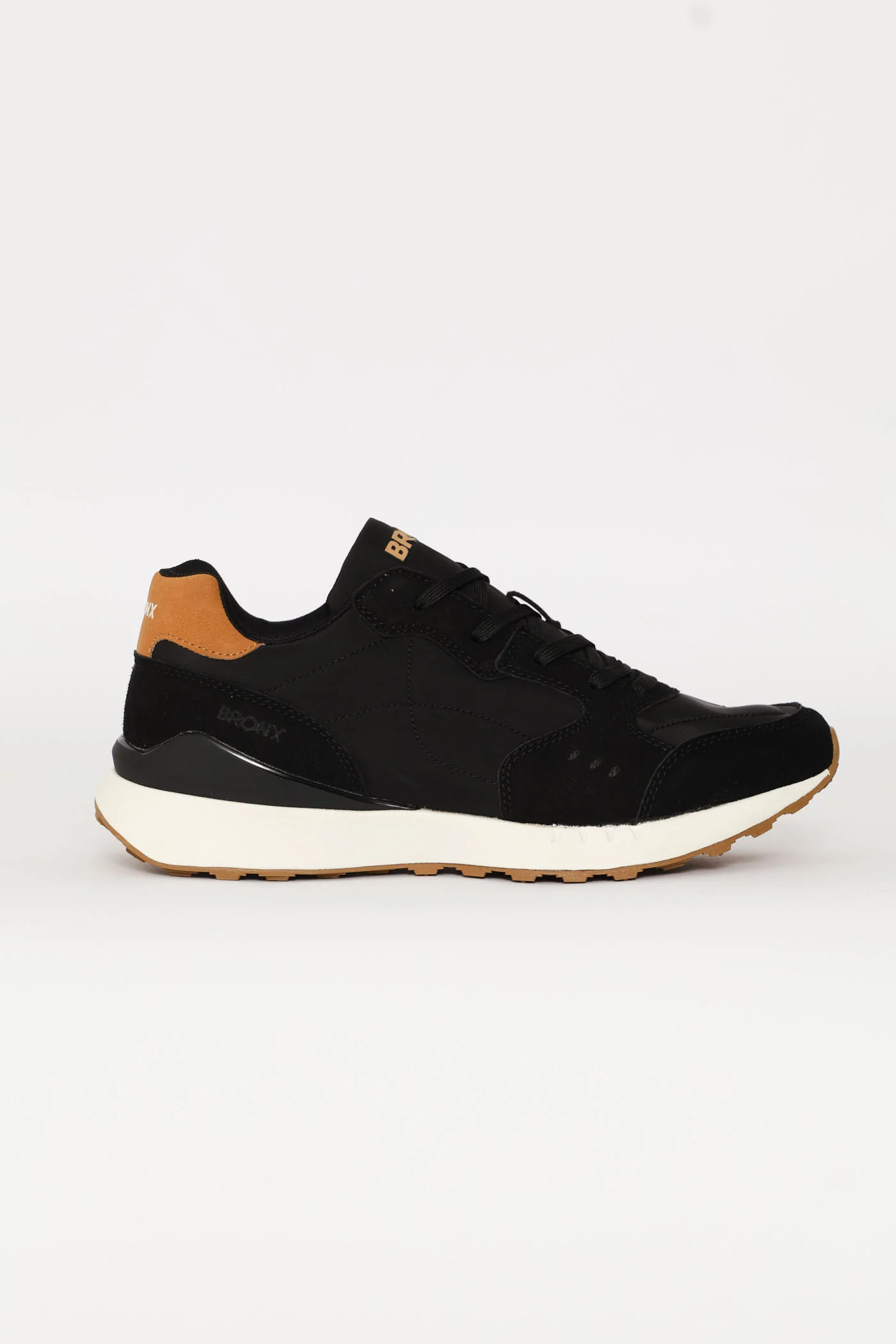 Aztec Retro Trainer - Black - Image 3