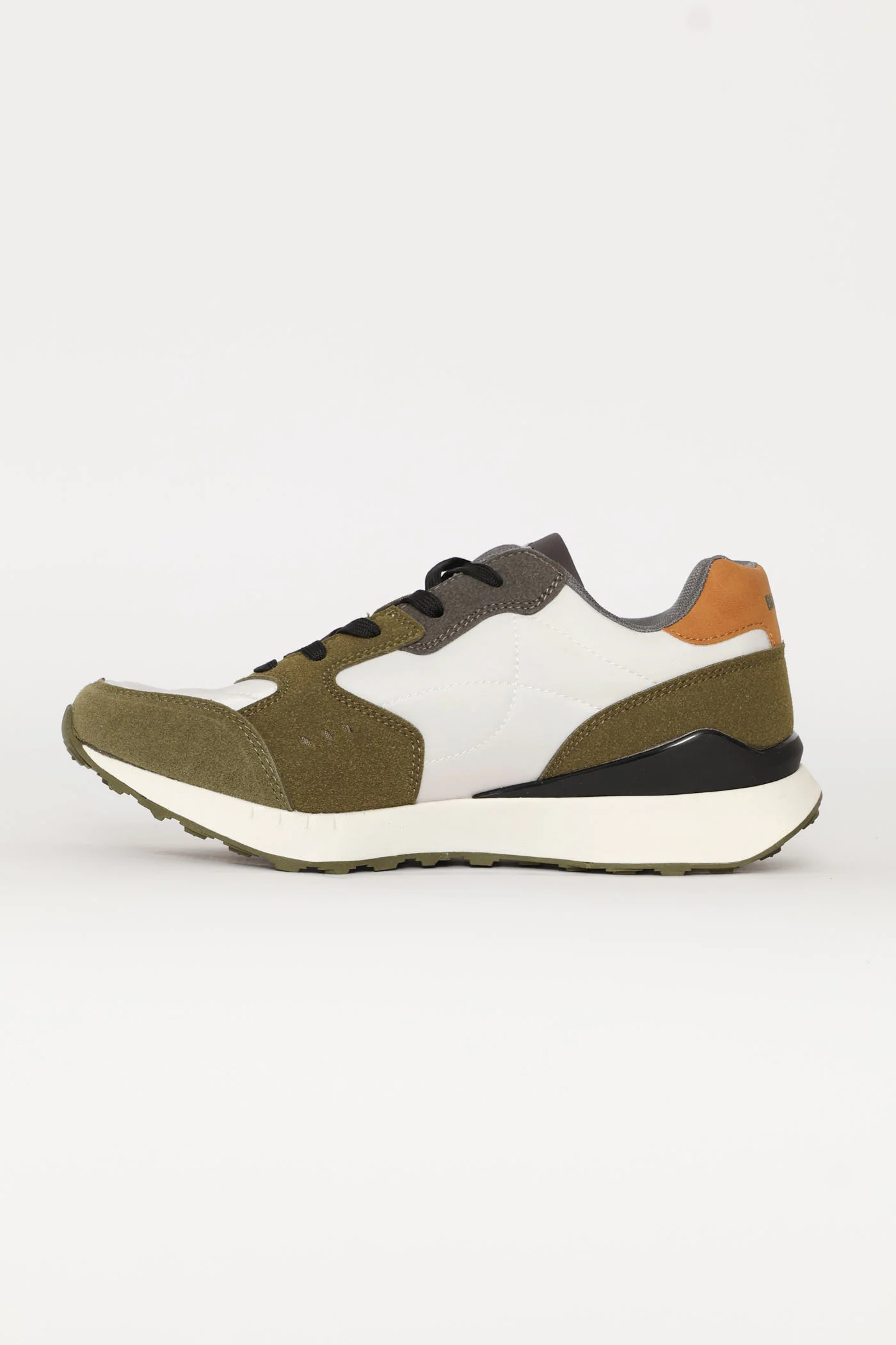 Aztec Retro Trainer - White/Multi - Image 2