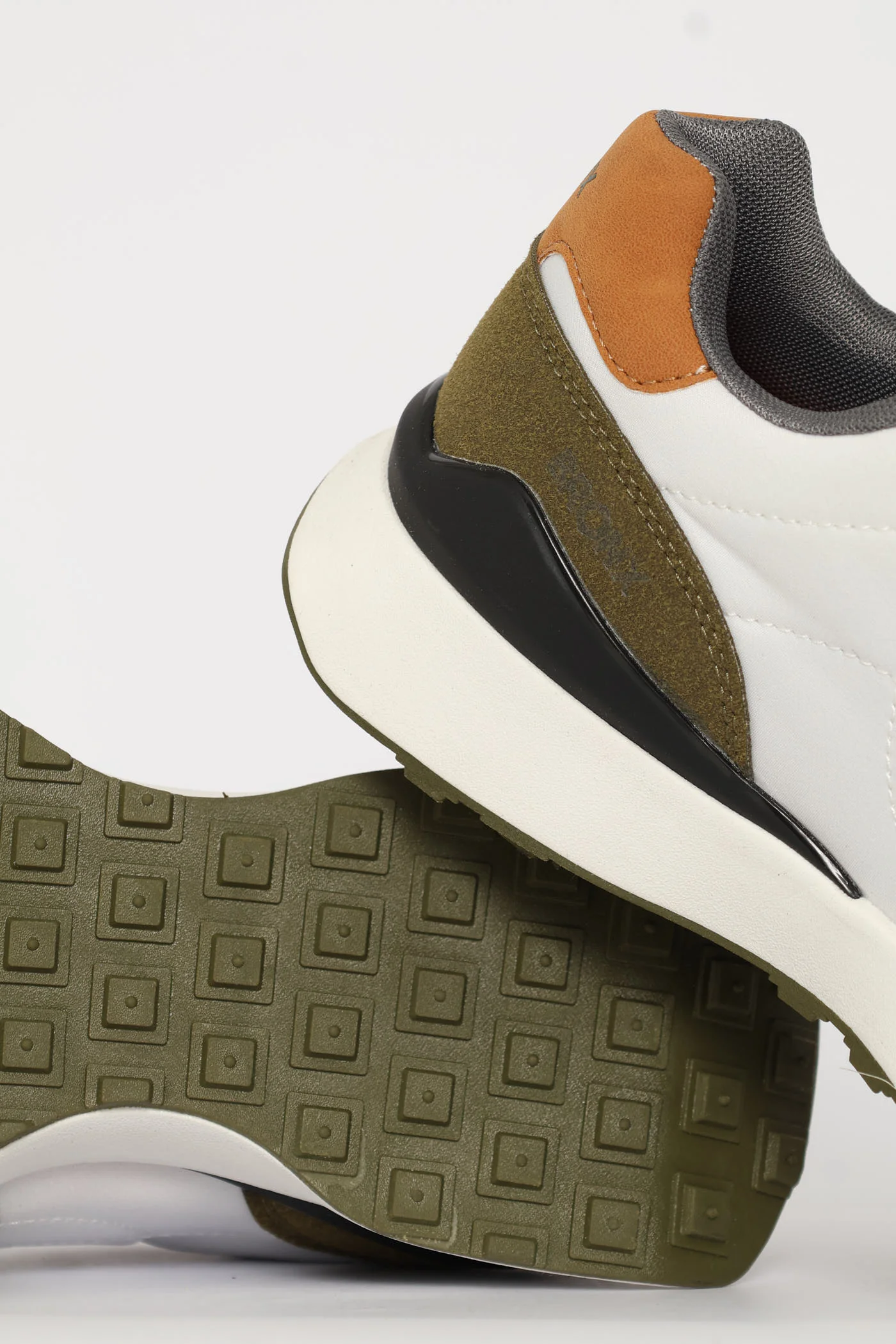 Aztec Retro Trainer - White/Multi - Image 4
