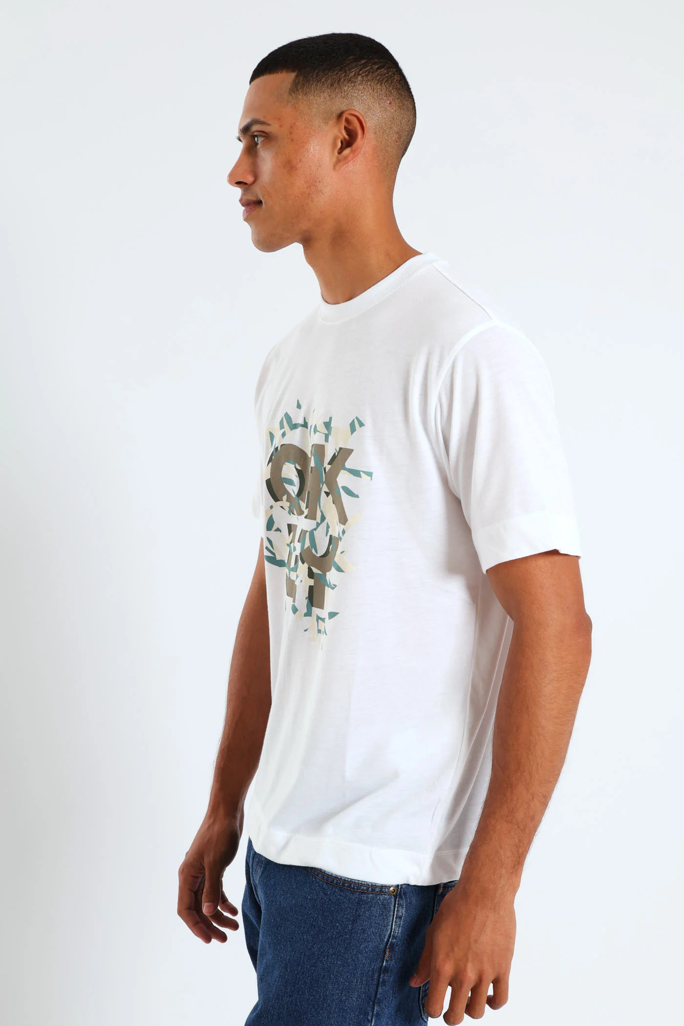 B1B Coral Tee - White - Image 3