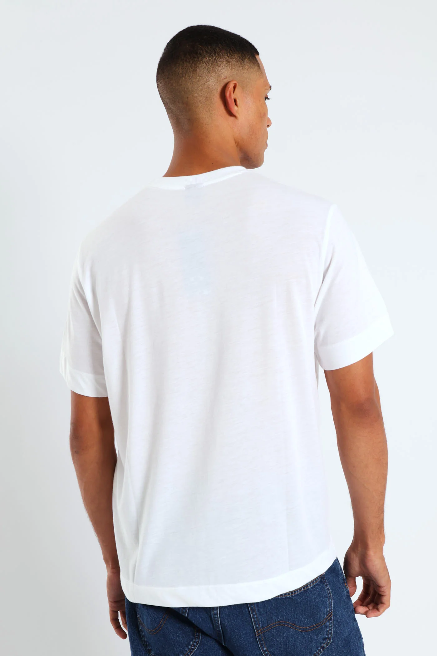 B1B Coral Tee - White - Image 4