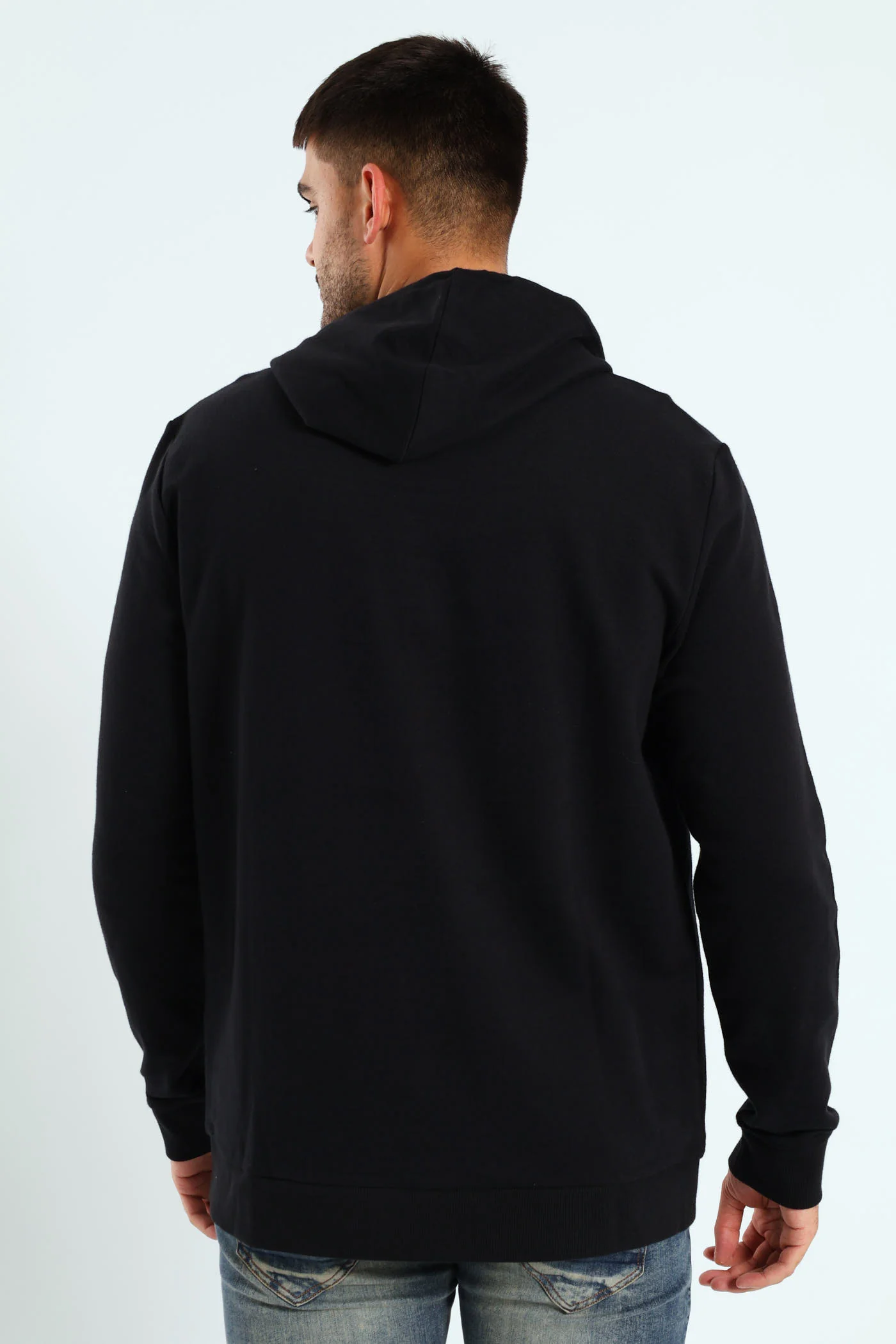 B1B Pullover Hoodie 2.0 - Black/White - Image 3