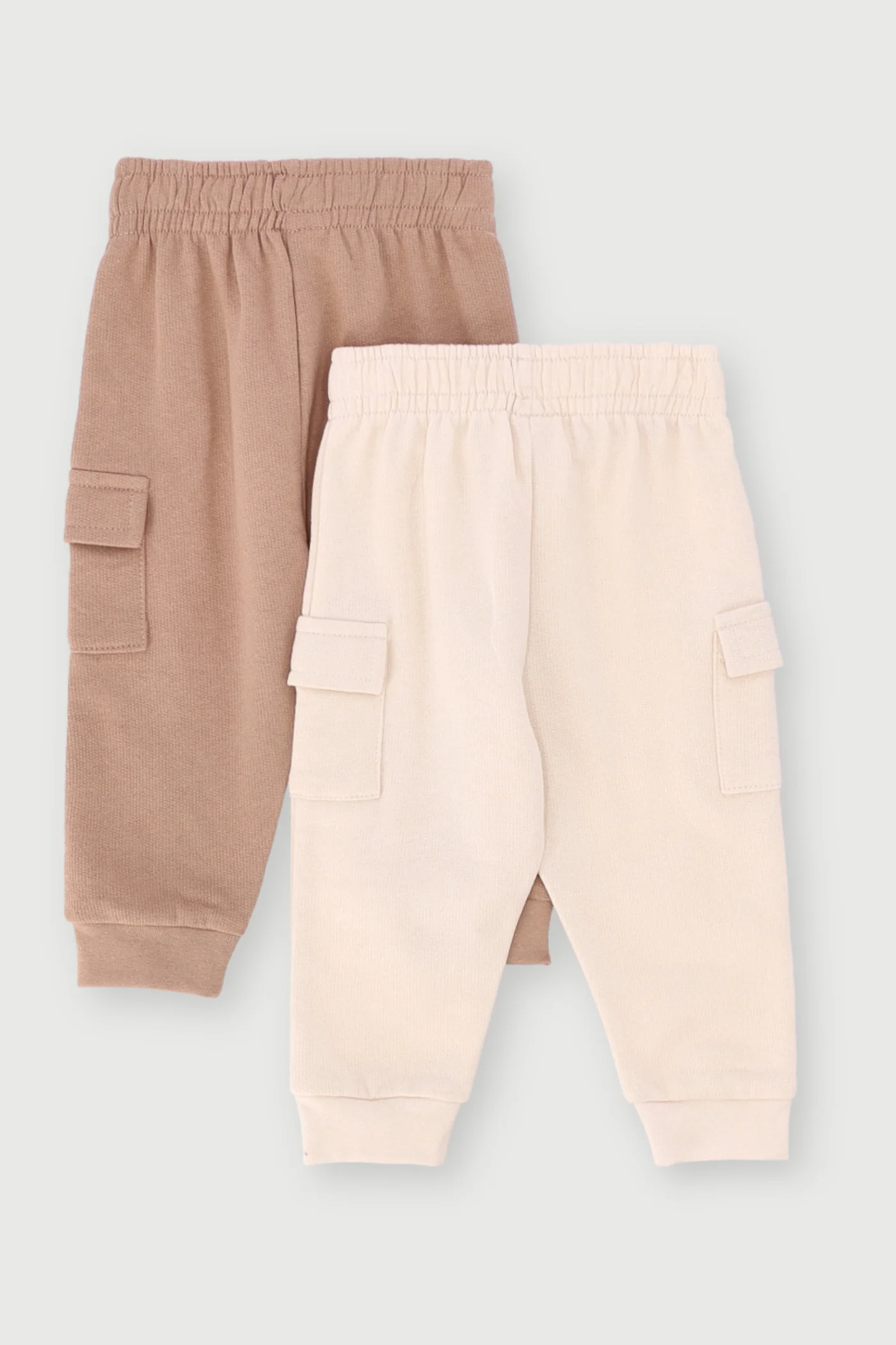 Baby Boys 2 Pack Dino Jogger - Stone - Image 4