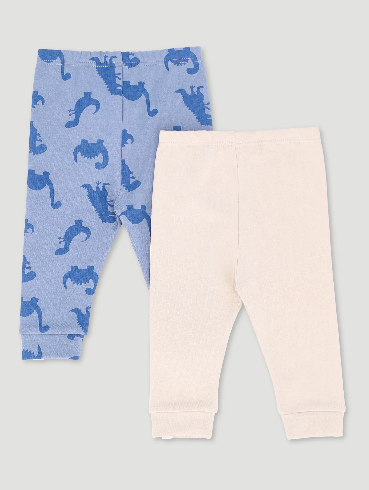 Baby Boys 2 Pack Dino Legging - Multi - Image 2