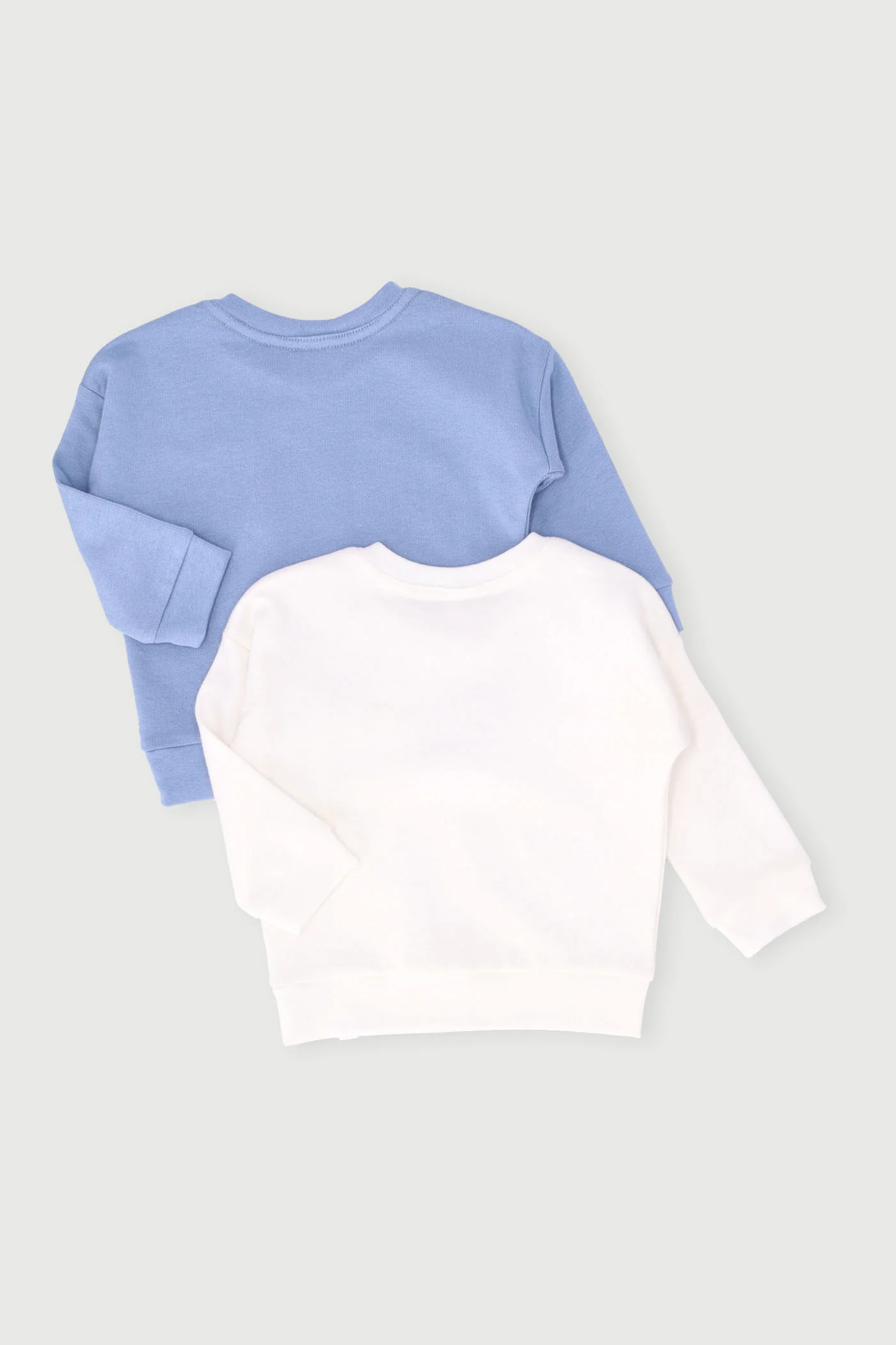 Baby Boys 2 Pack Utulity Sweat Top - Cream - Image 2