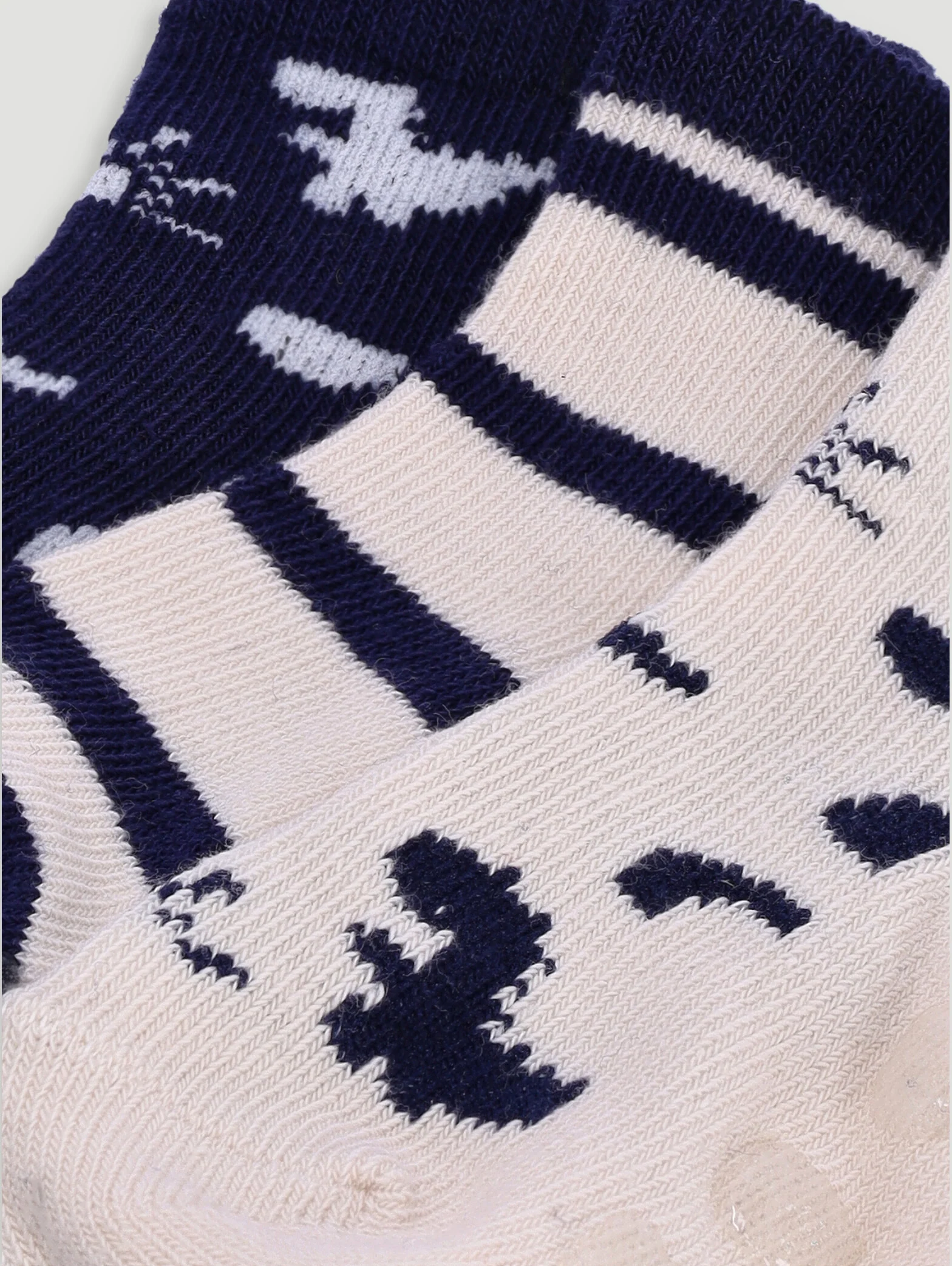 Baby Boys 3 Pack Dino Cotton Socks - Multi - Image 2