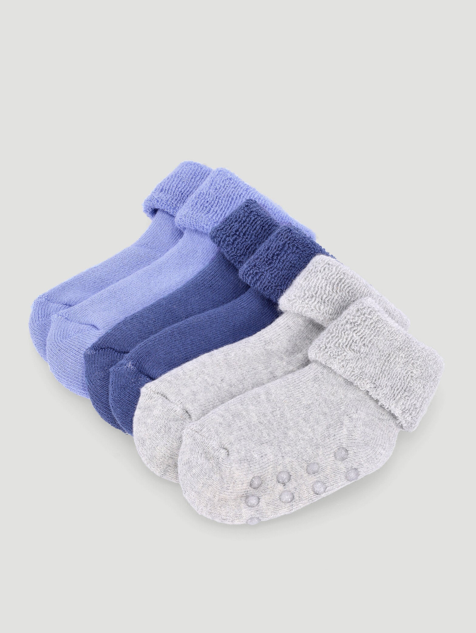 Keedo Baby Boys 3 Pack Towelling Socks - Image 2