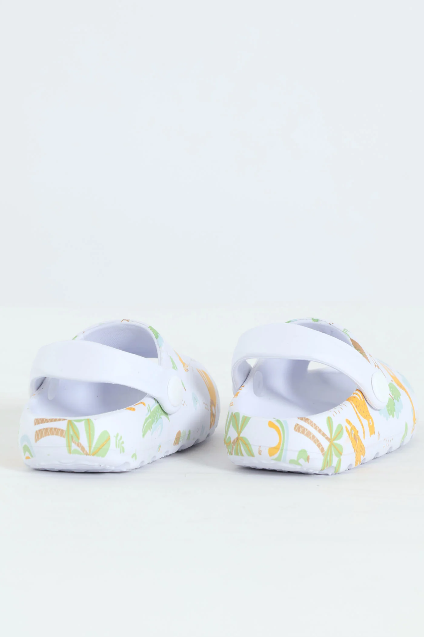 Baby Boys Animal Print Eva Sandal - White - Image 6