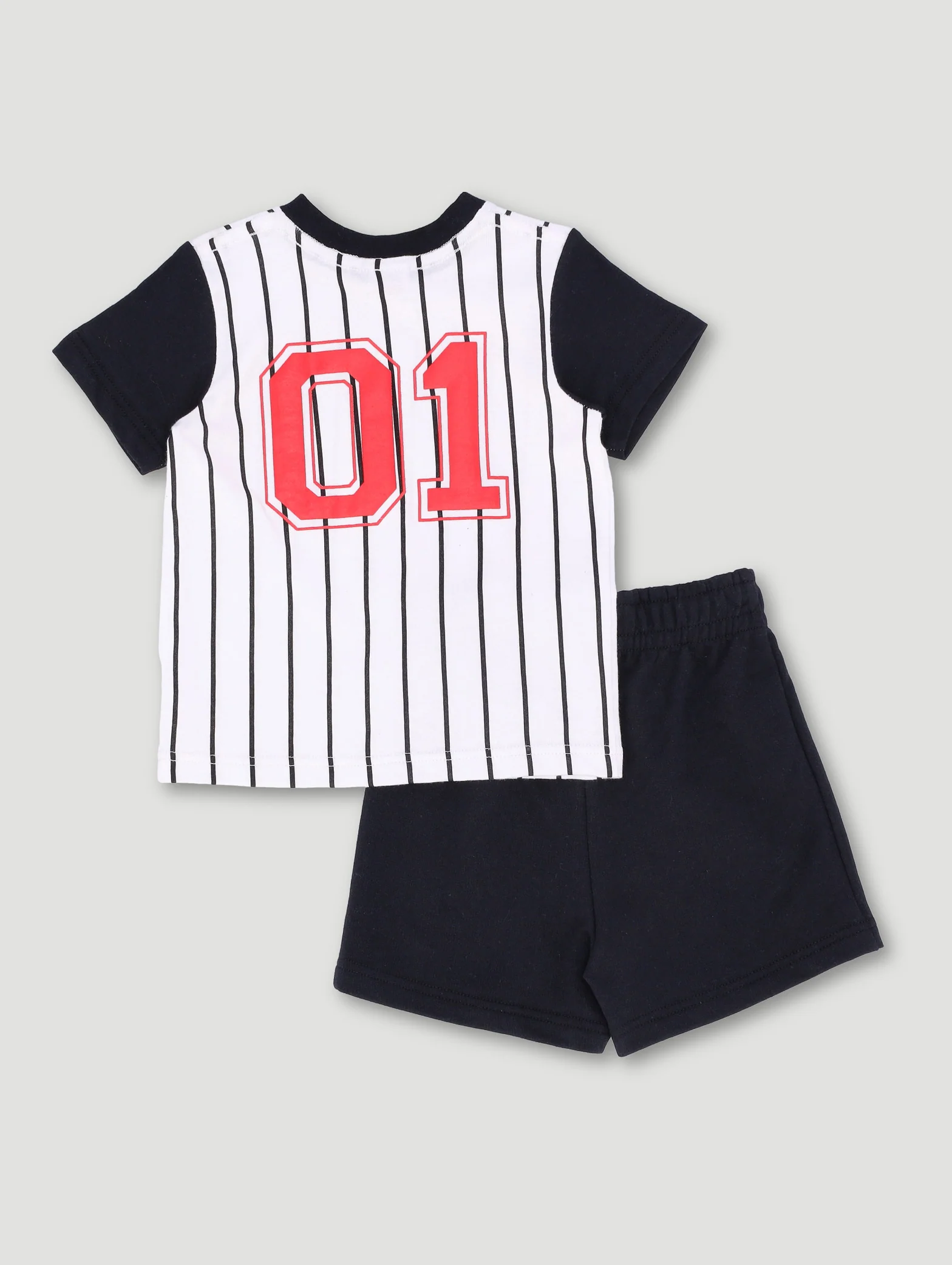 Baby Boys All Star Baseball Set - Black/White - Image 2