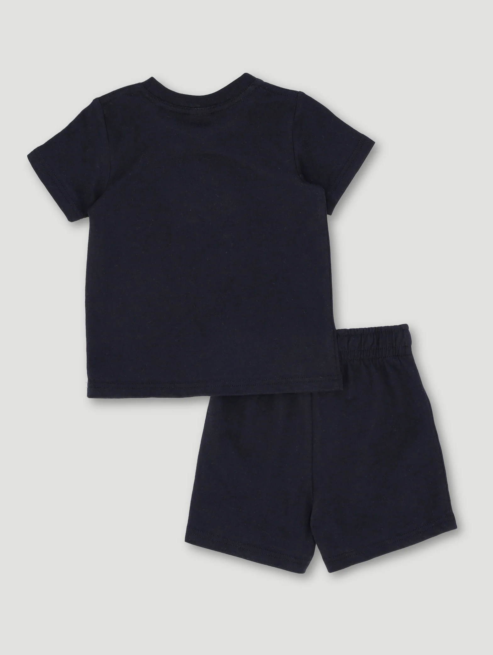 Baby Boys Basketball Print Knit Set - Black/White - Image 2