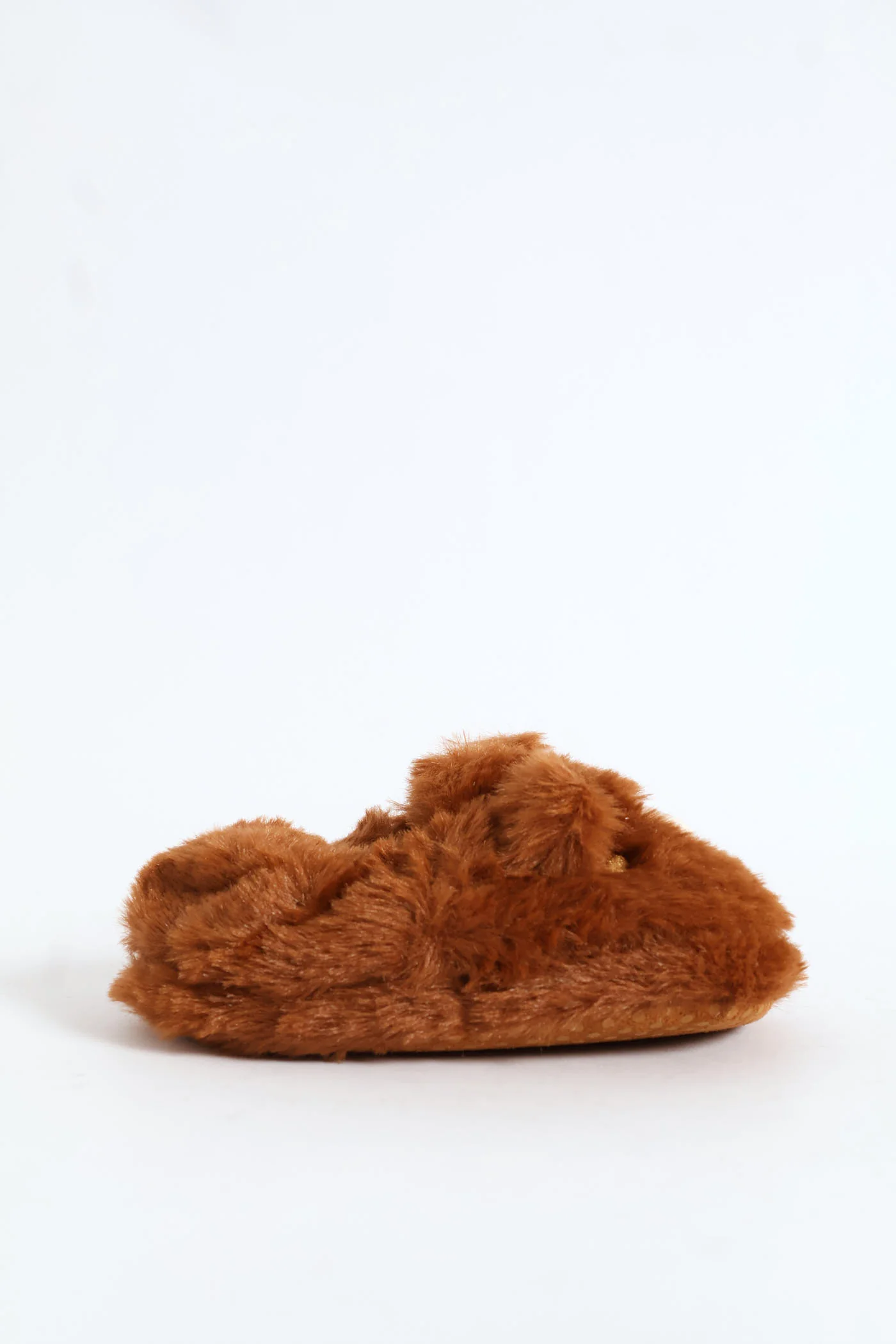Baby Boys Bear Slipper - Brown - Image 3