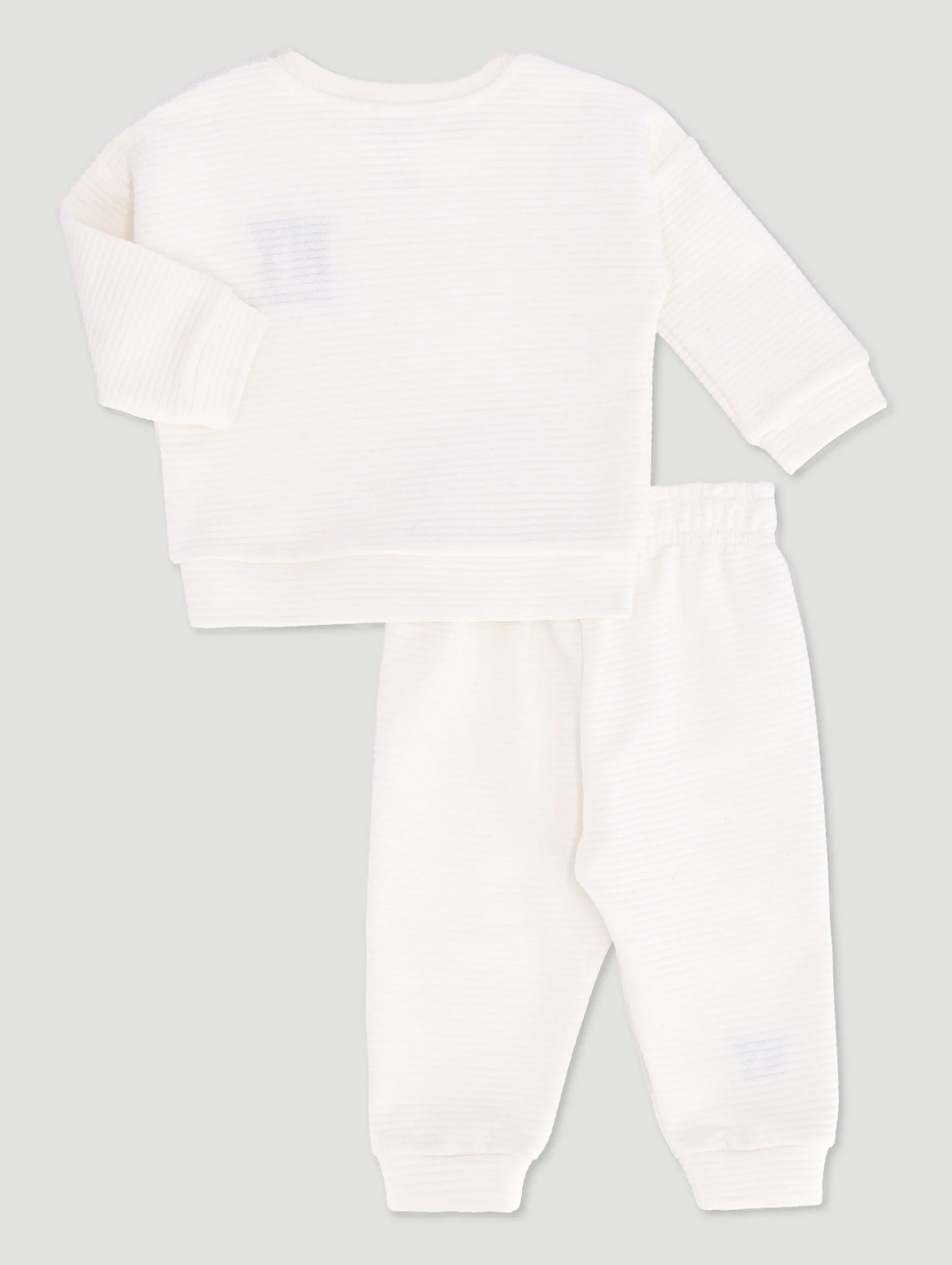 Baby Boys Bubble Quilt New York Set - Cream - Image 2
