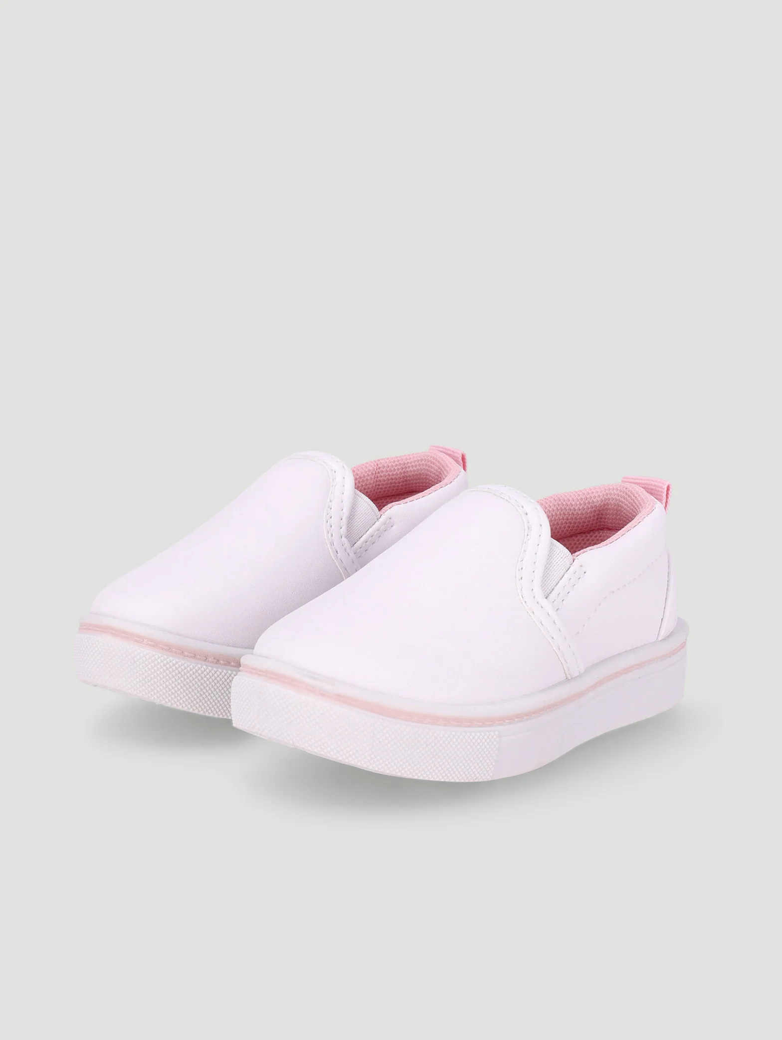 Baby Girls Canvas Sneaker - White - Image 3