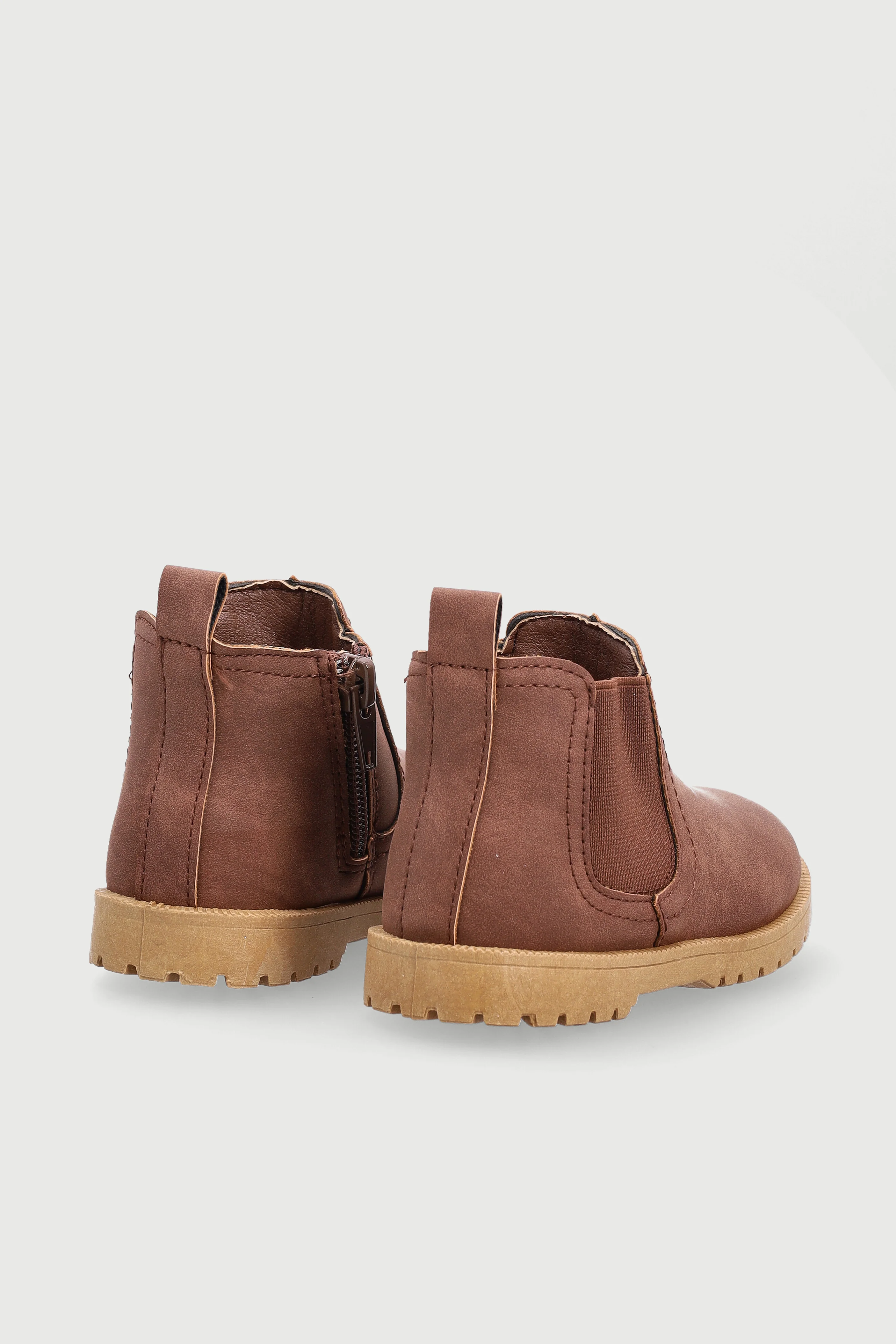 Baby Boys Chelsea Boot - Brown - Image 4