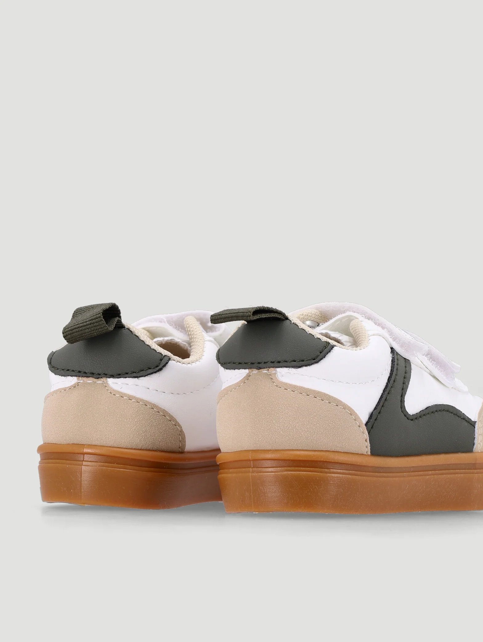 Baby Boys Colourblock Cemented Oustole Sneaker - Neutral - Image 2