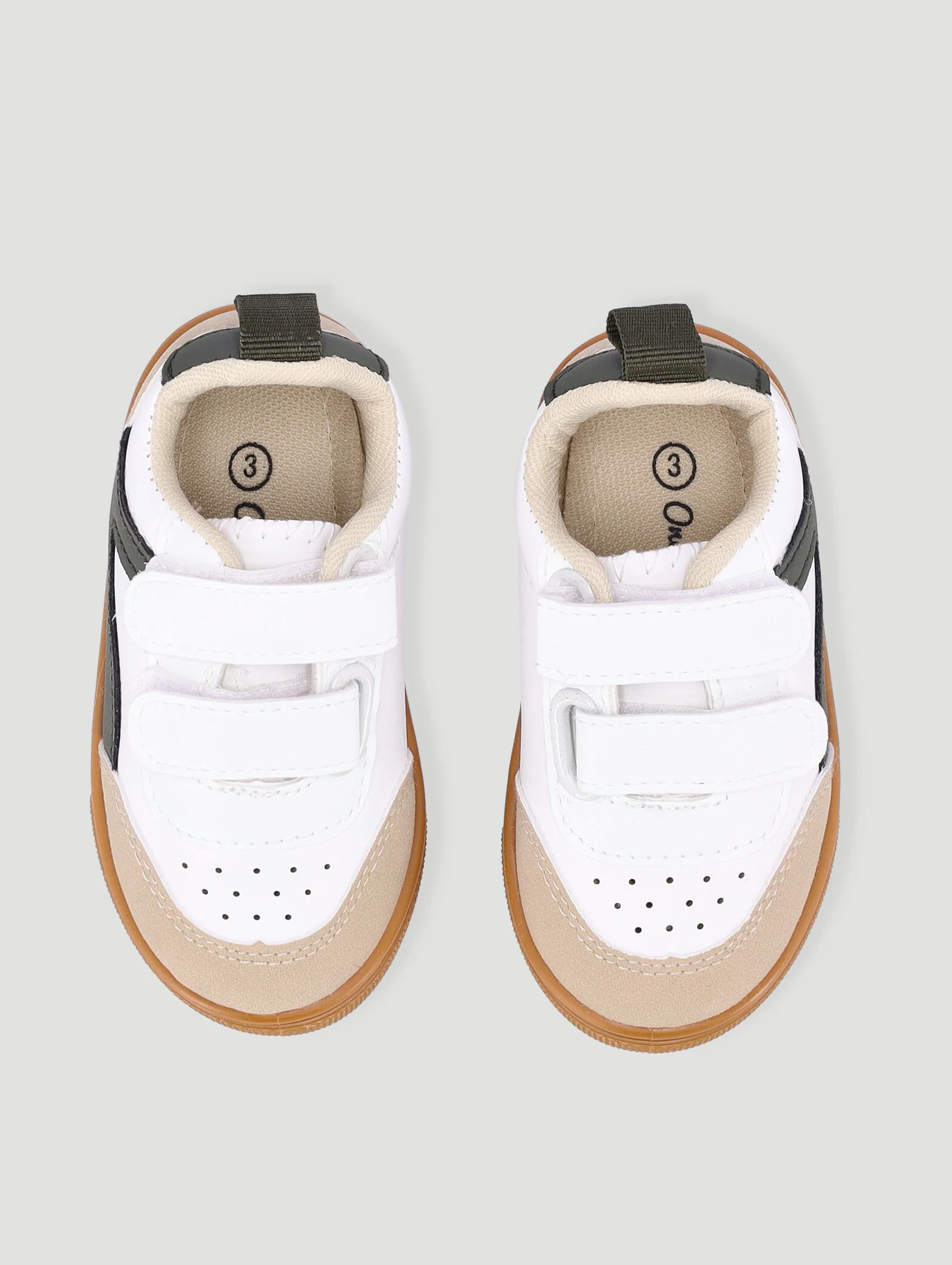 Baby Boys Colourblock Cemented Oustole Sneaker - Neutral - Image 6