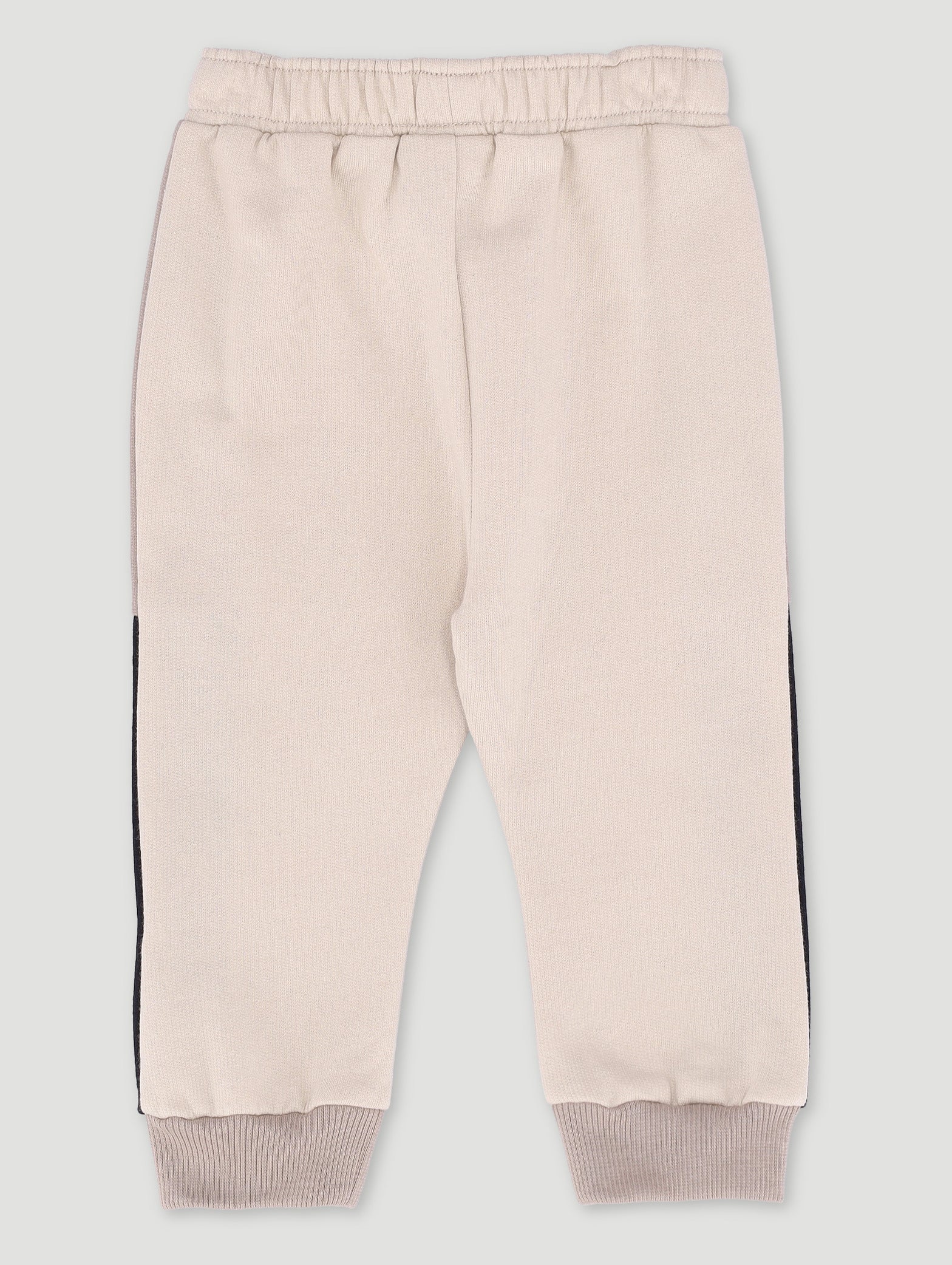 Baby Boys Danasoli Fleece Jogger - Light Stone - Image 2