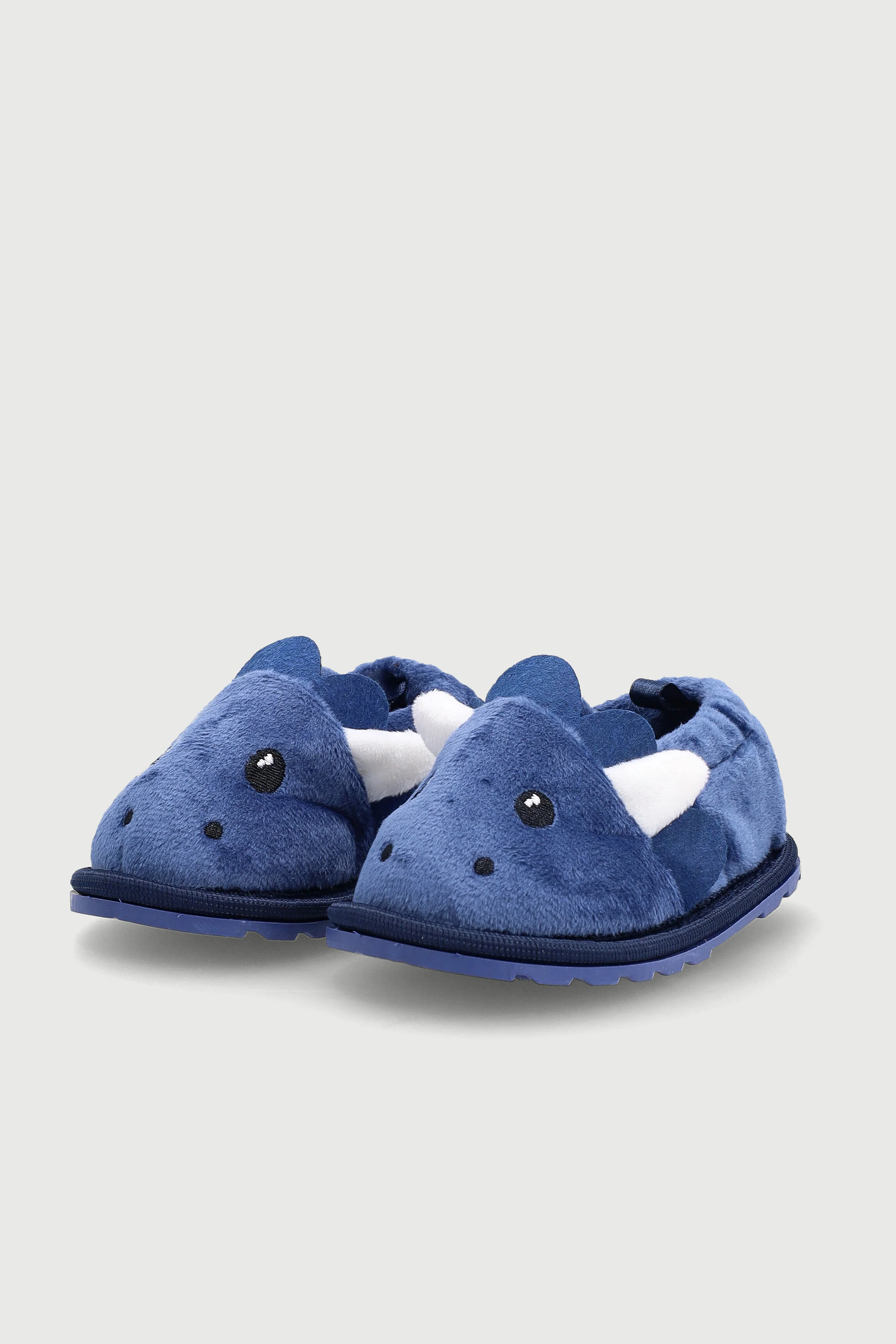 Baby Boys Dino Stokie Slipper - Blue - Image 2