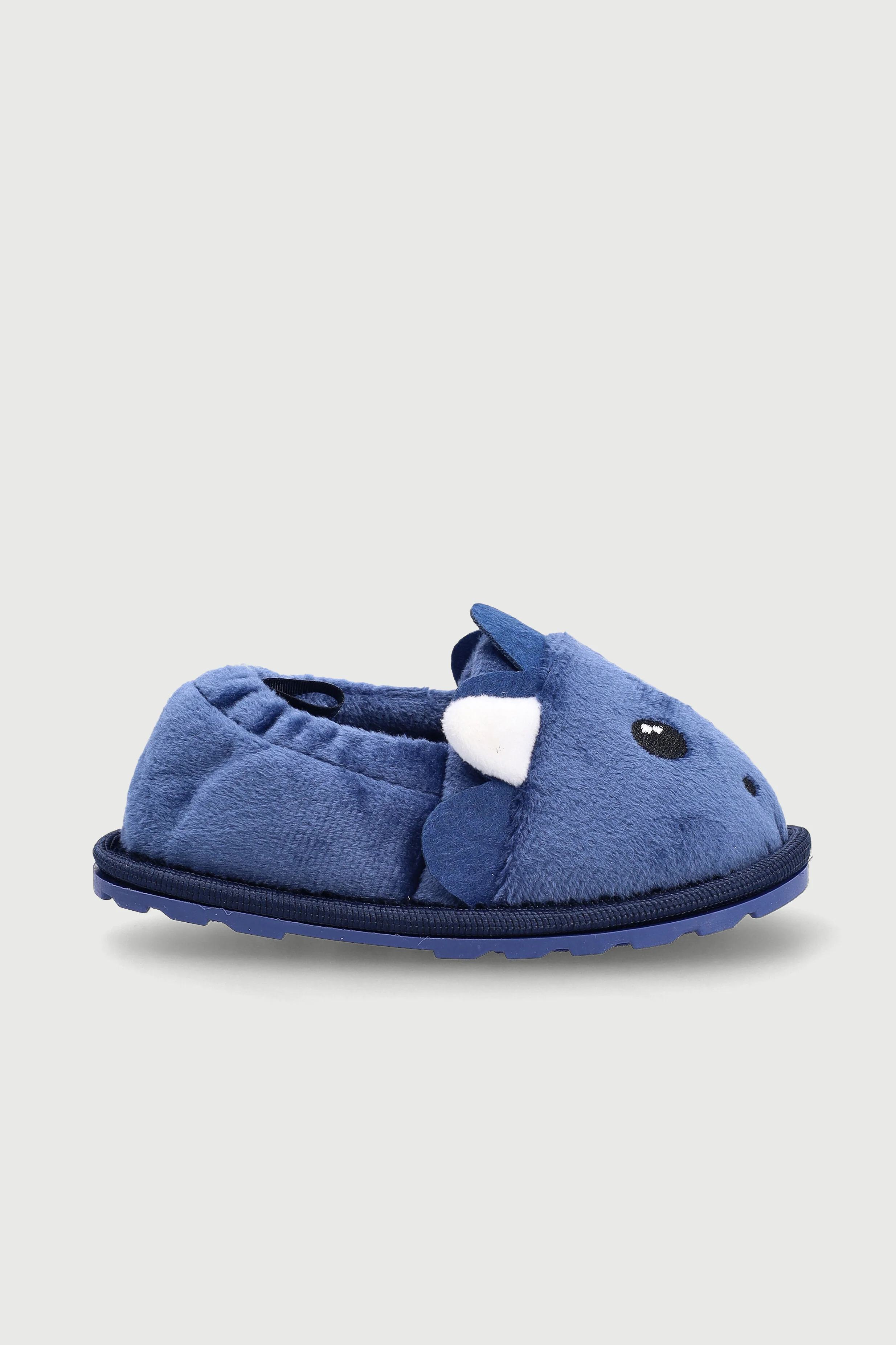 Baby Boys Dino Stokie Slipper - Blue - Image 4
